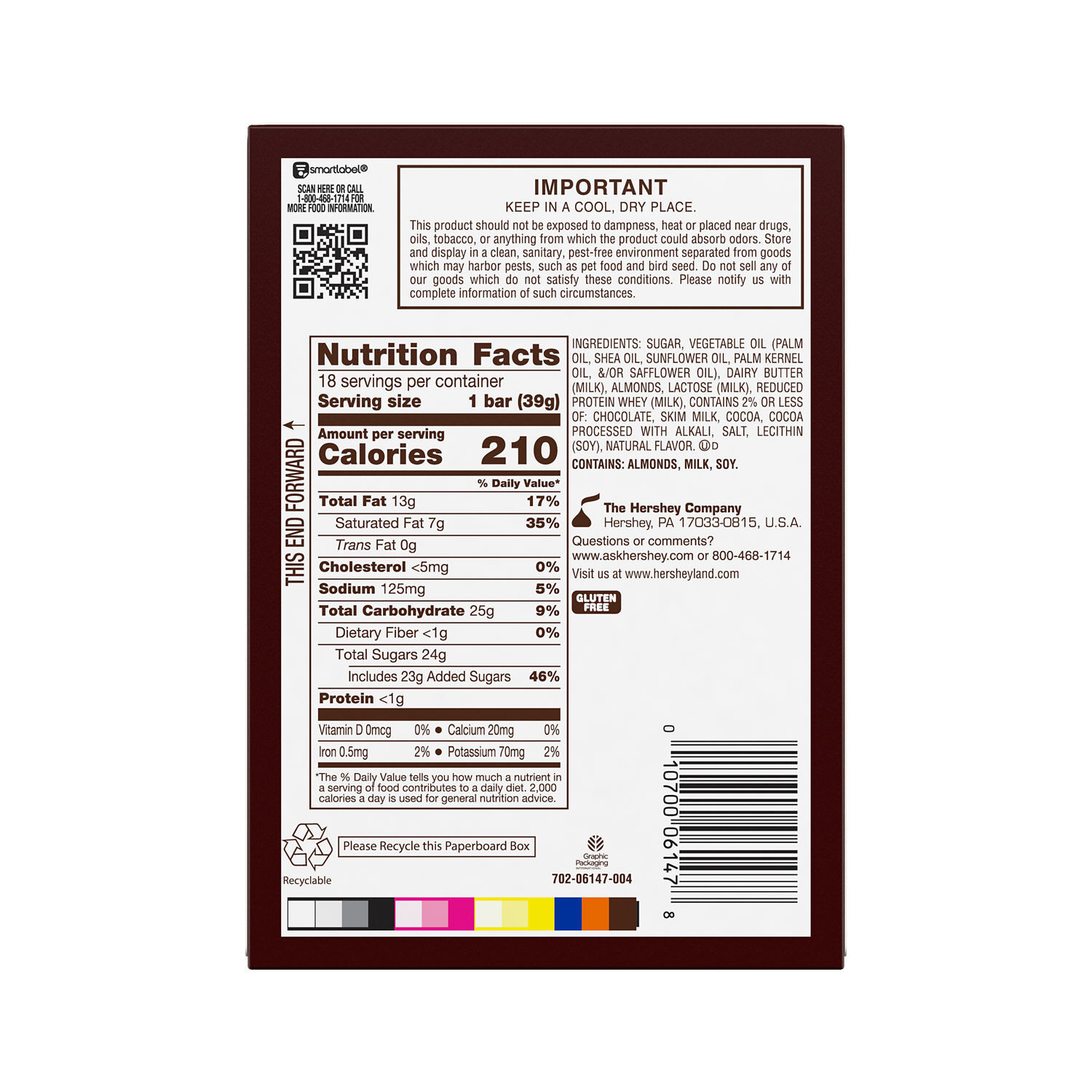 HEATH Chocolatey English Toffee Candy Bars, 1.4 oz (18 Count) $20.99 3 HEATH Chocolatey English Toffee Candy Bars, 1.4 oz (18 Count) $20.99