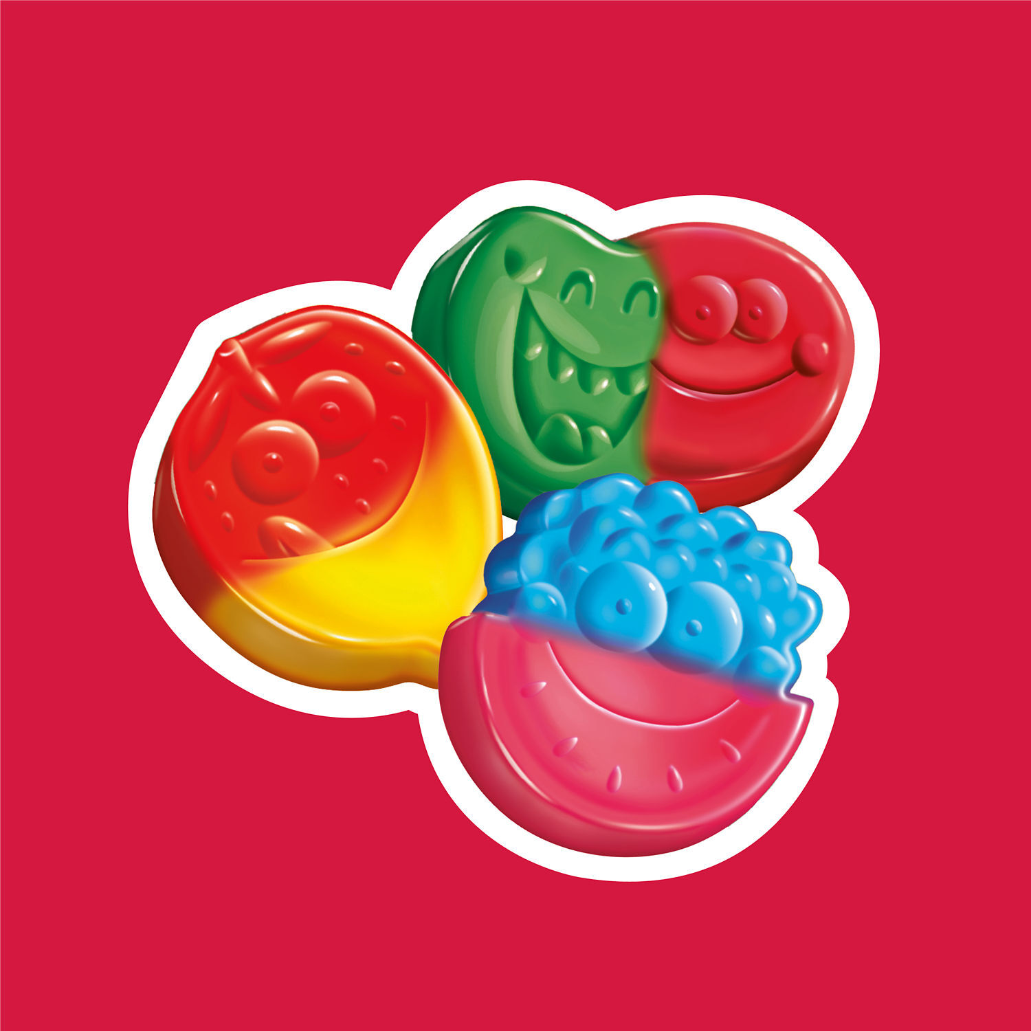 JOLLY RANCHER Gummies Misfits 2-in-1 Fruit Flavored Candy Bag, 13 oz $5.99