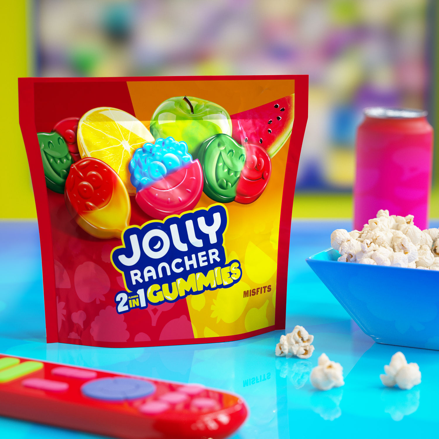 JOLLY RANCHER Gummies Misfits 2-in-1 Fruit Flavored Candy Bag, 13 oz $5.99