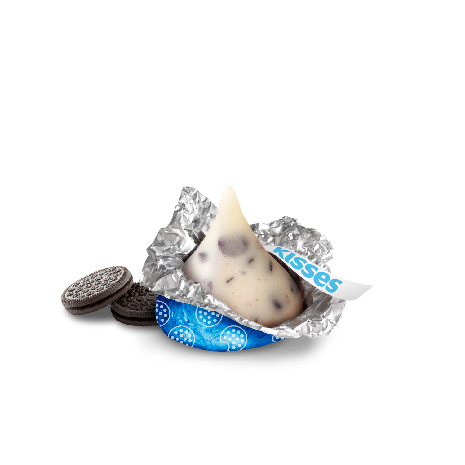 HERSHEY'S KISSES Cookies N Crème Miniatures 10oz Candy Bag $5.99 3 HERSHEY'S KISSES Cookies N Crème Miniatures 10oz Candy Bag $5.99