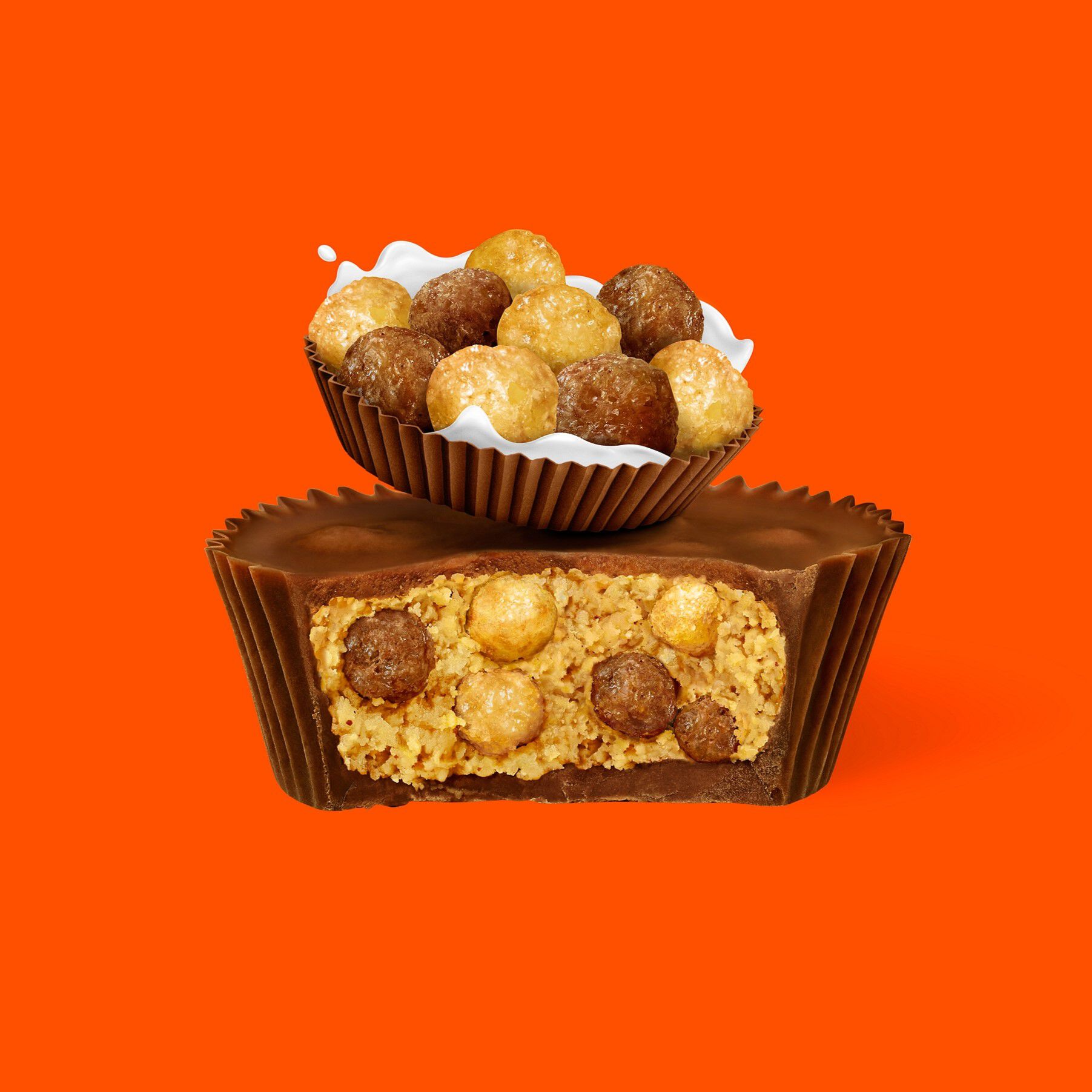 REESE'S Big Cup Milk Chocolate Peanut Butter Cups with REESE'S PUFFS Cereal Candy Packs, 1.2 oz (16 Count) $18.99 4 REESE'S Big Cup Milk Chocolate Peanut Butter Cups with REESE'S PUFFS Cereal Candy Packs, 1.2 oz (16 Count) $18.99