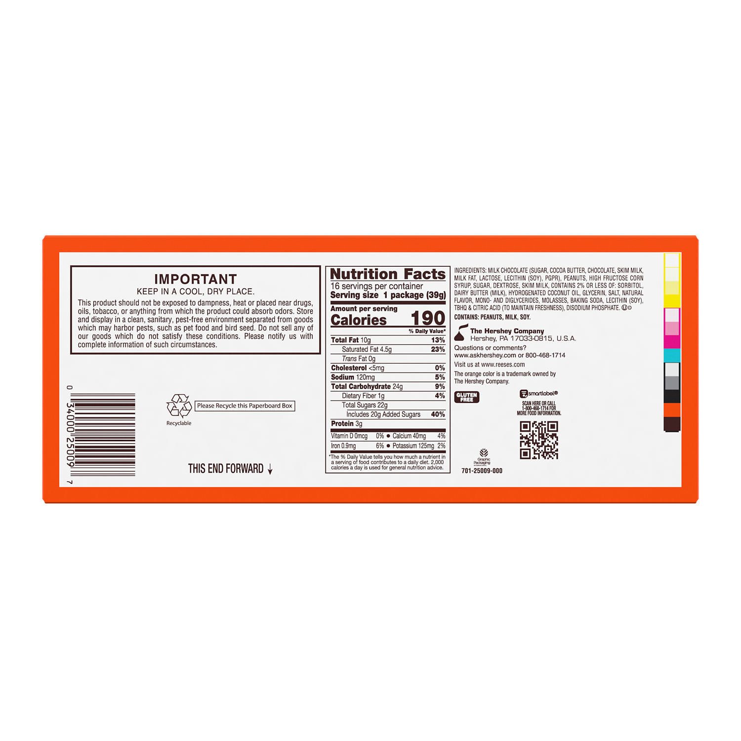 REESE'S BIG CUP Milk Chocolate Peanut Butter Cups with Caramel, 1.4 oz (16 Count) $18.99