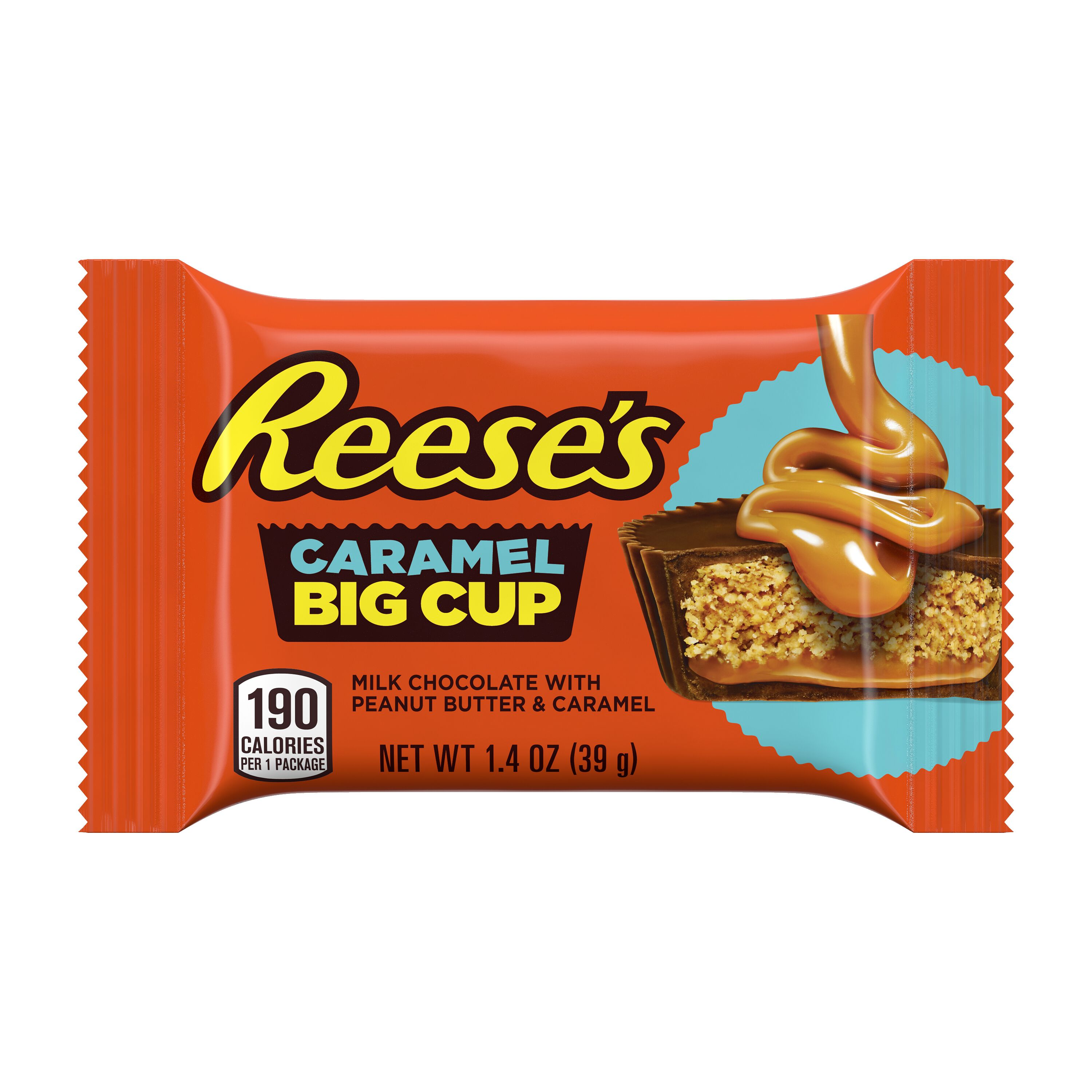 REESE'S BIG CUP Milk Chocolate Peanut Butter Cups with Caramel, 1.4 oz (16 Count) $18.99 3 REESE'S BIG CUP Milk Chocolate Peanut Butter Cups with Caramel, 1.4 oz (16 Count) $18.99