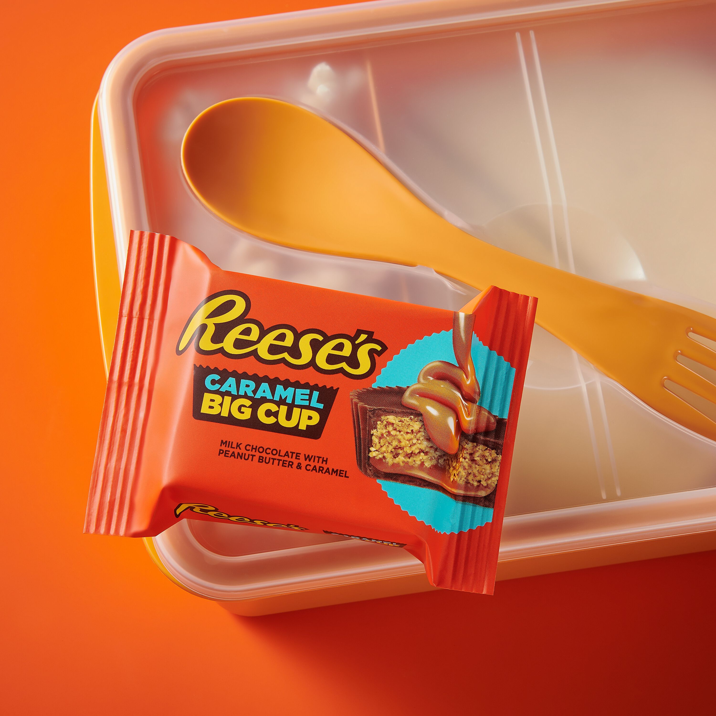 REESE'S BIG CUP Milk Chocolate Peanut Butter Cups with Caramel, 1.4 oz (16 Count) $18.99 4 REESE'S BIG CUP Milk Chocolate Peanut Butter Cups with Caramel, 1.4 oz (16 Count) $18.99