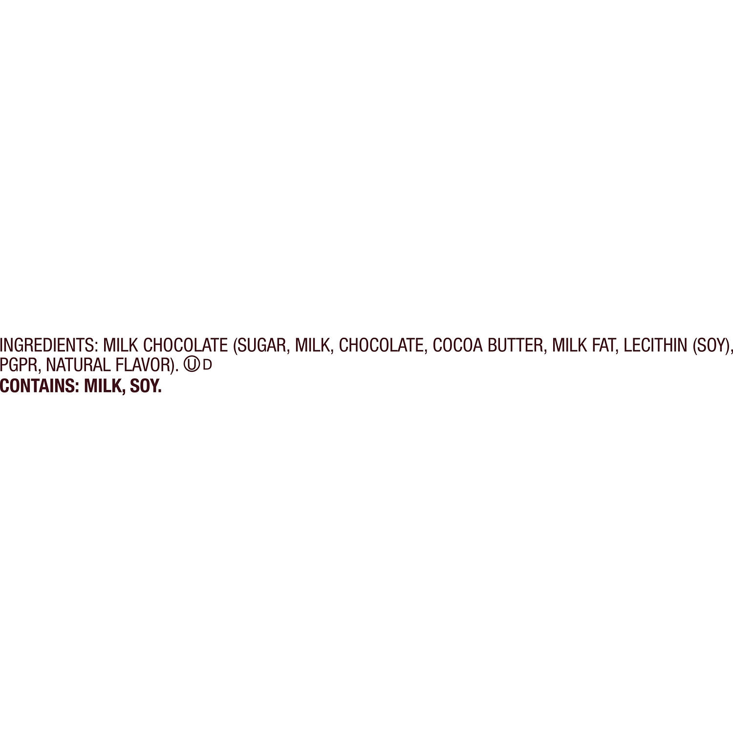 HERSHEY'S Milk Chocolate Candy Bars, 1.55 oz (6 Count) $6.99