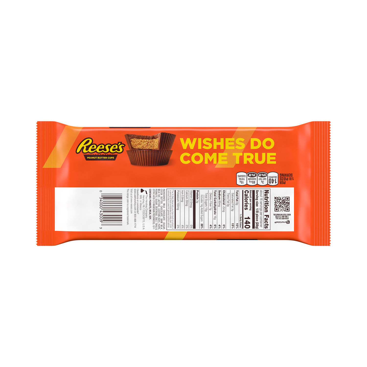 REESE'S World's Largest Peanut Butter Cups 1 lb. Candy Pack $16.99