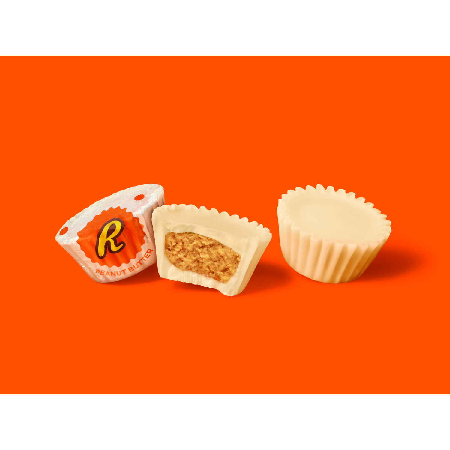 REESE'S White Creme Peanut Butter Cups Miniatures 10.5oz Candy Bag $5.99 3 REESE'S White Creme Peanut Butter Cups Miniatures 10.5oz Candy Bag $5.99