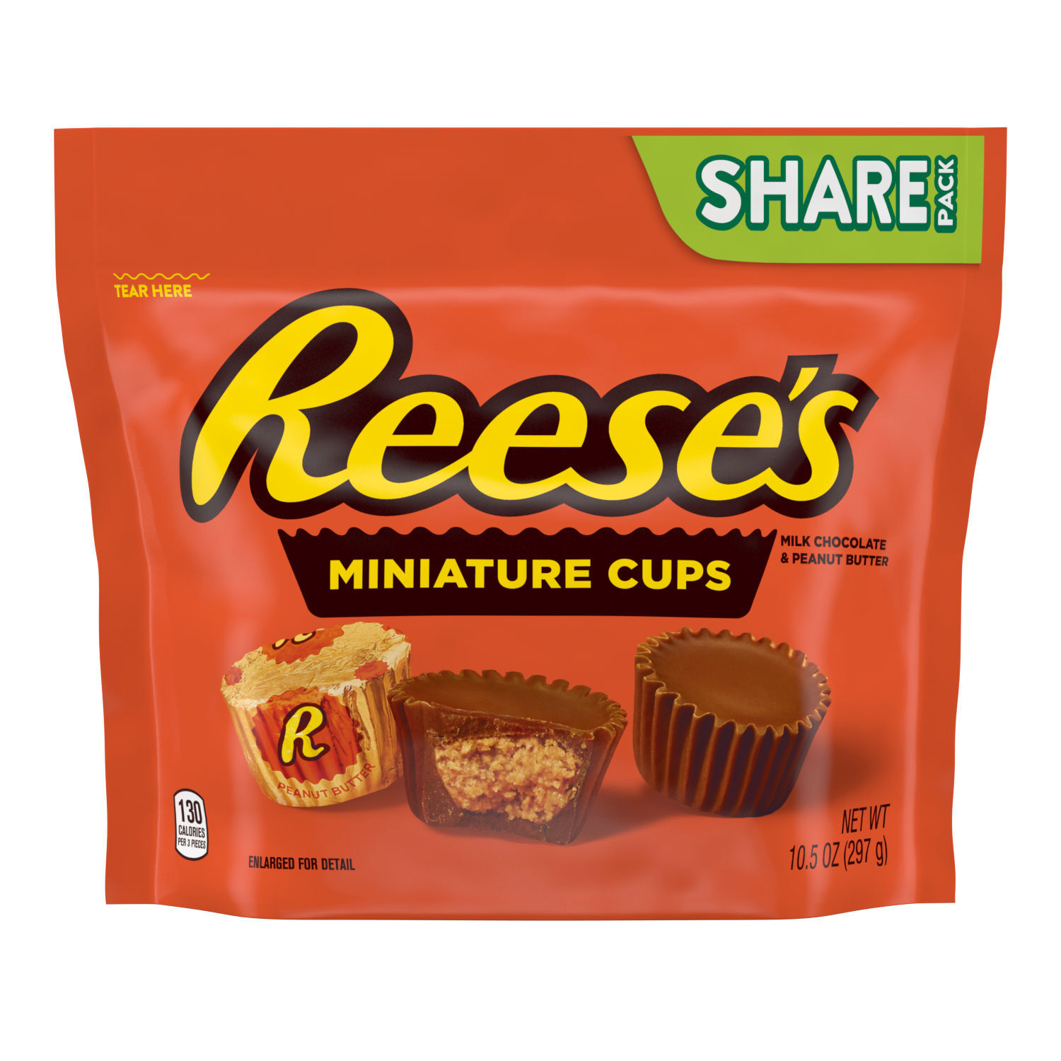 REESE'S Milk Chocolate Peanut Butter Cup Miniatures 10.5oz Candy Bag $5.99