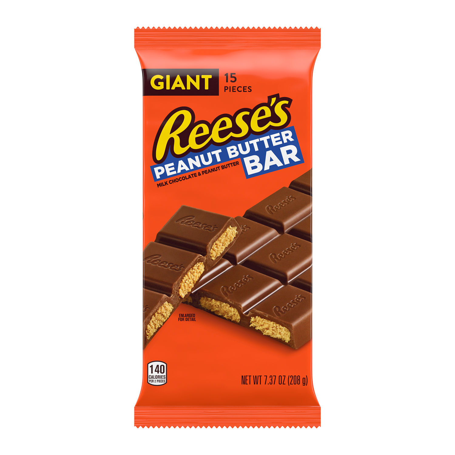 REESE'S Milk Chocolate Peanut Butter Giant 7.37oz Candy Bar $3.49
