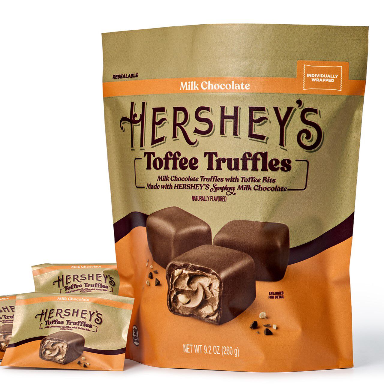 HERSHEY’S Toffee Truffles Candy Bag, 9 oz $16.99
