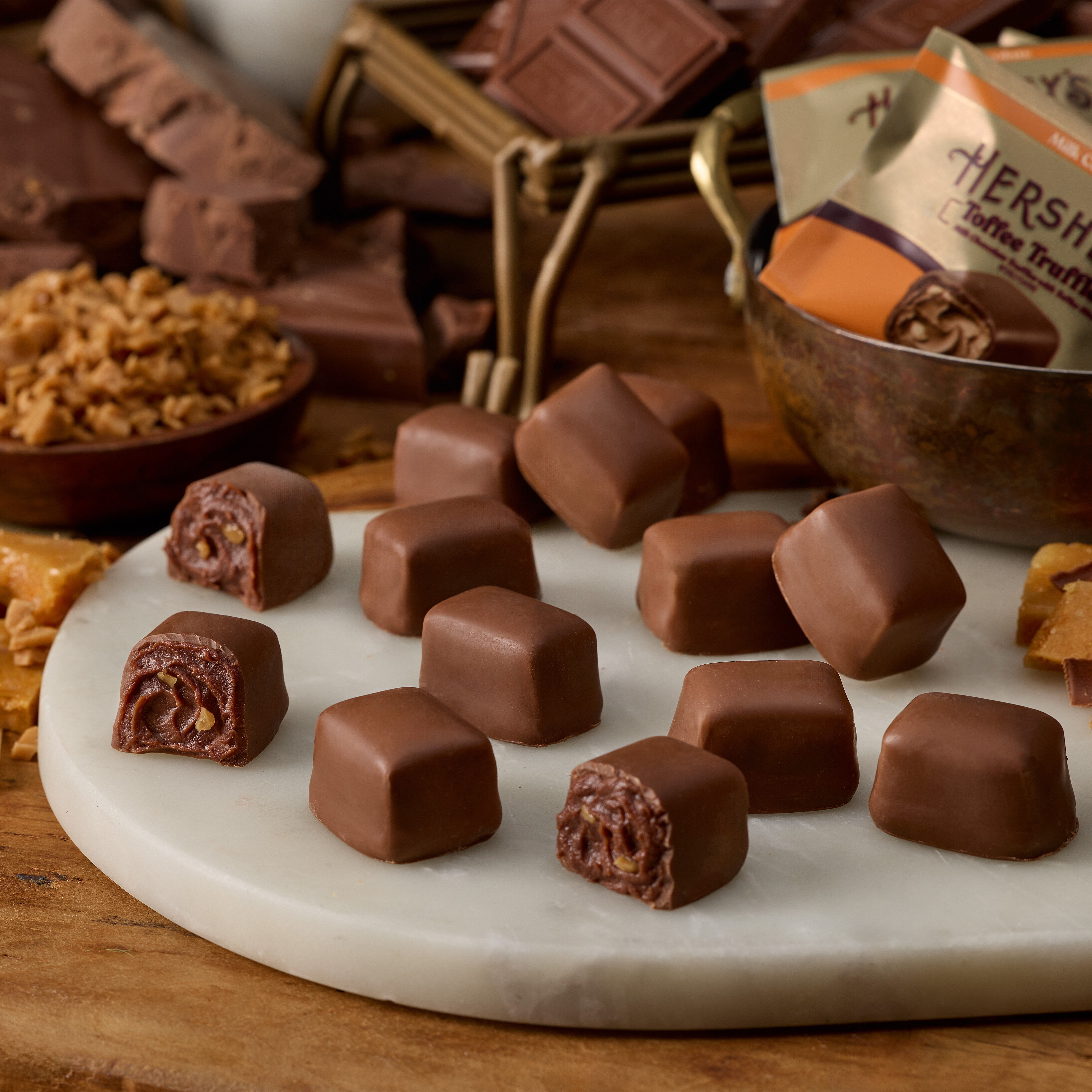 HERSHEY’S Toffee Truffles Candy Bag, 9 oz $16.99