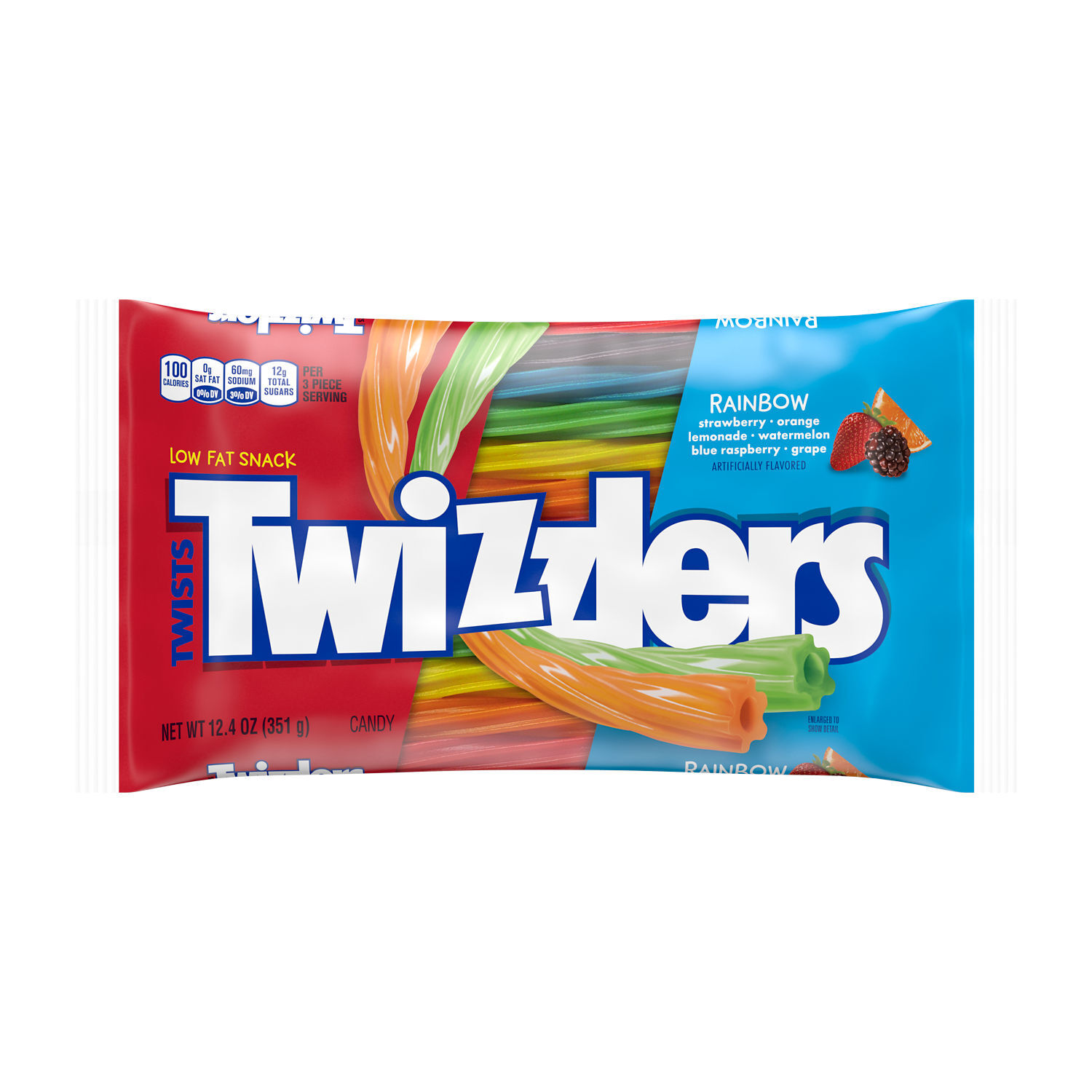 TWIZZLERS Rainbow Twists 12.4oz Candy Bag $3.99