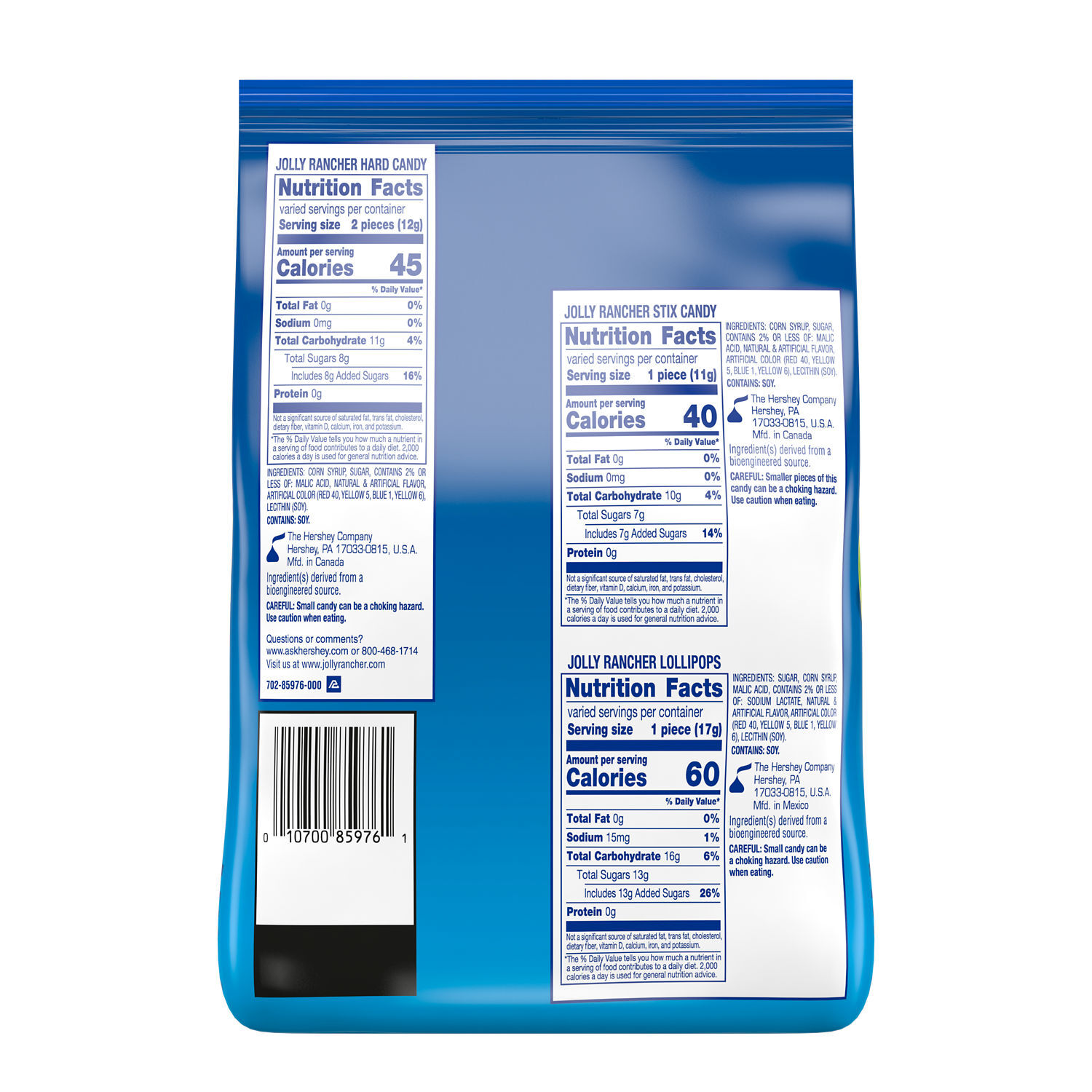 JOLLY RANCHER Assorted Fruit Flavored Candy Bulk Bag, 42.01 oz $15.99