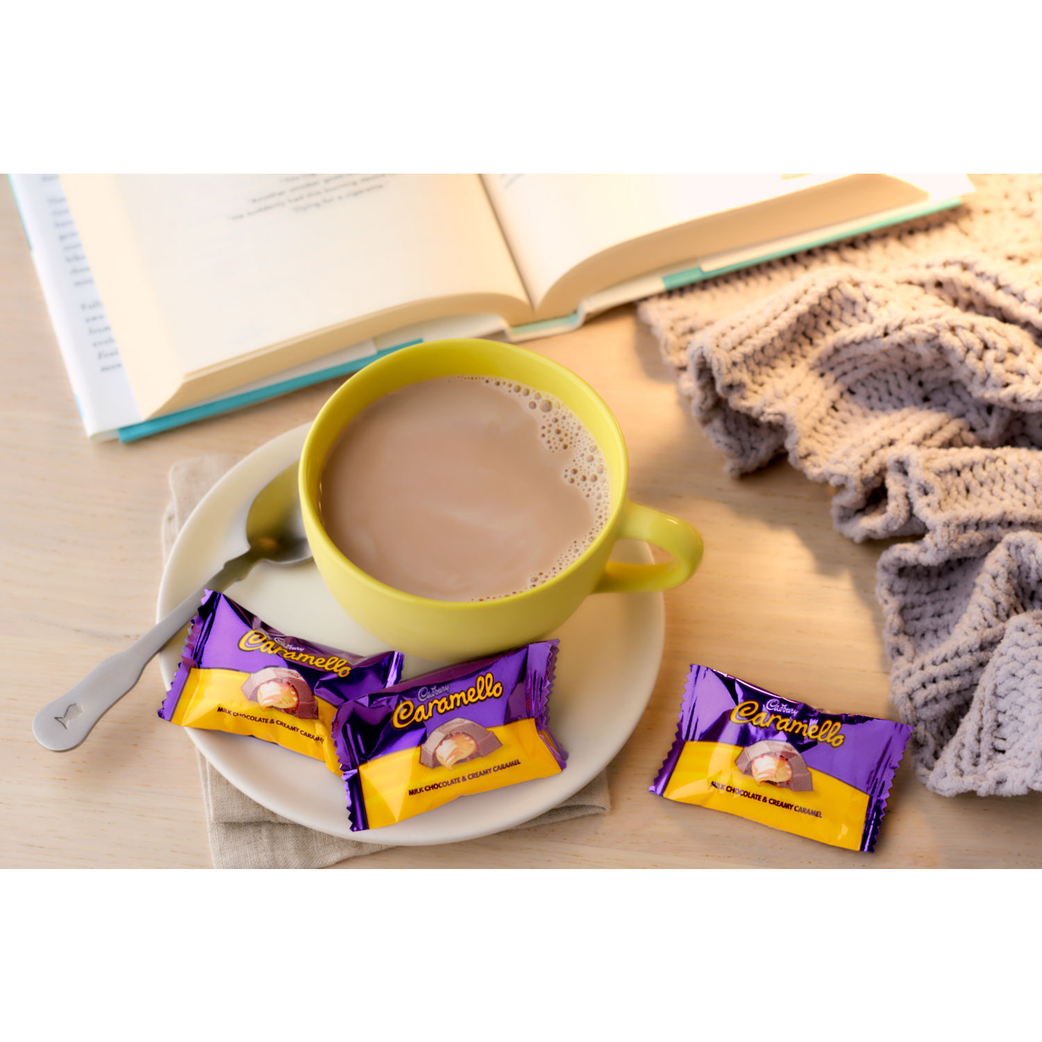 CARAMELLO Milk Chocolate and Creamy Caramel Miniatures 8oz Candy Bag $5.99