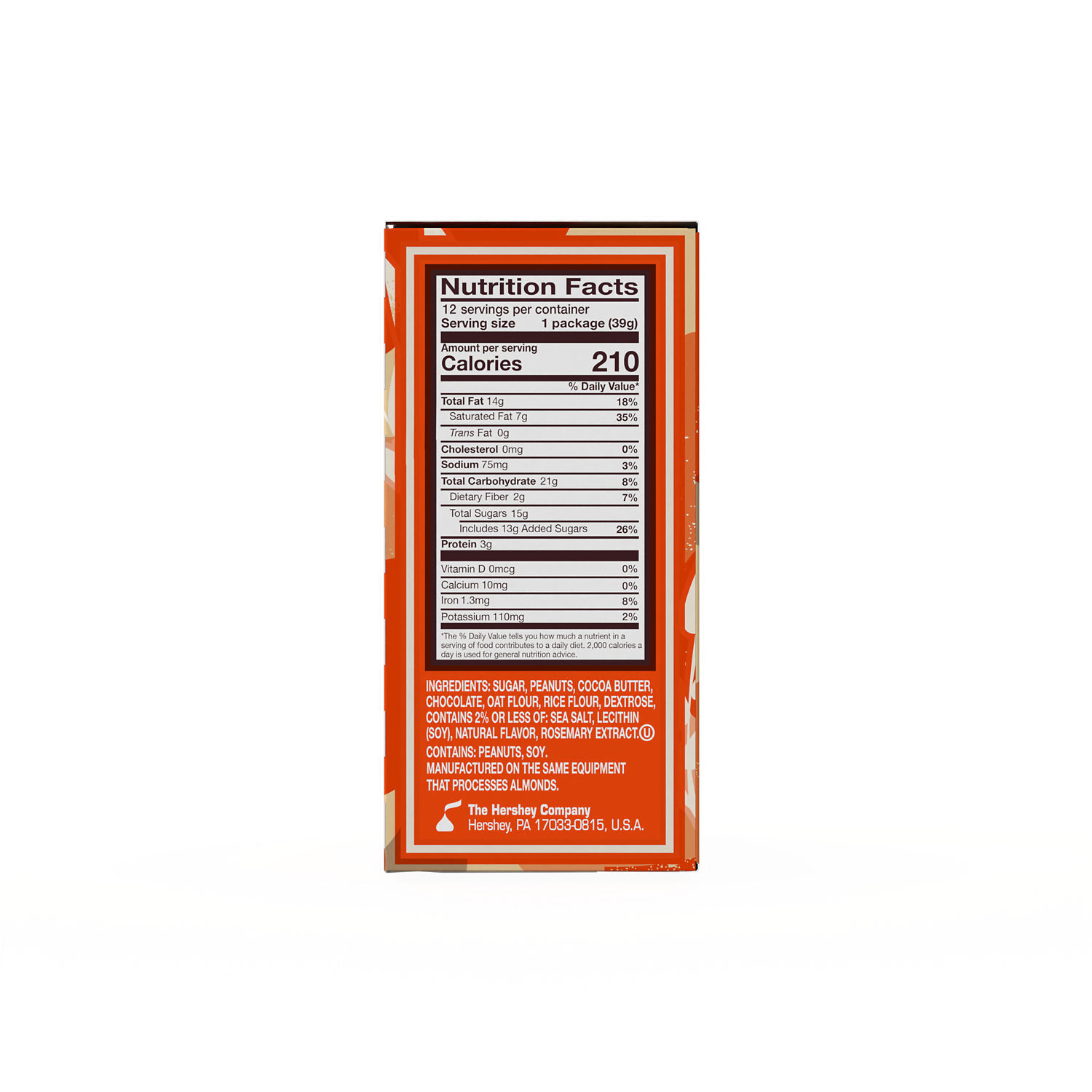 REESE'S Plant Based Oat Milk Chocolate Peanut Butter Cups, 1.4 oz (12 Count) $19.99