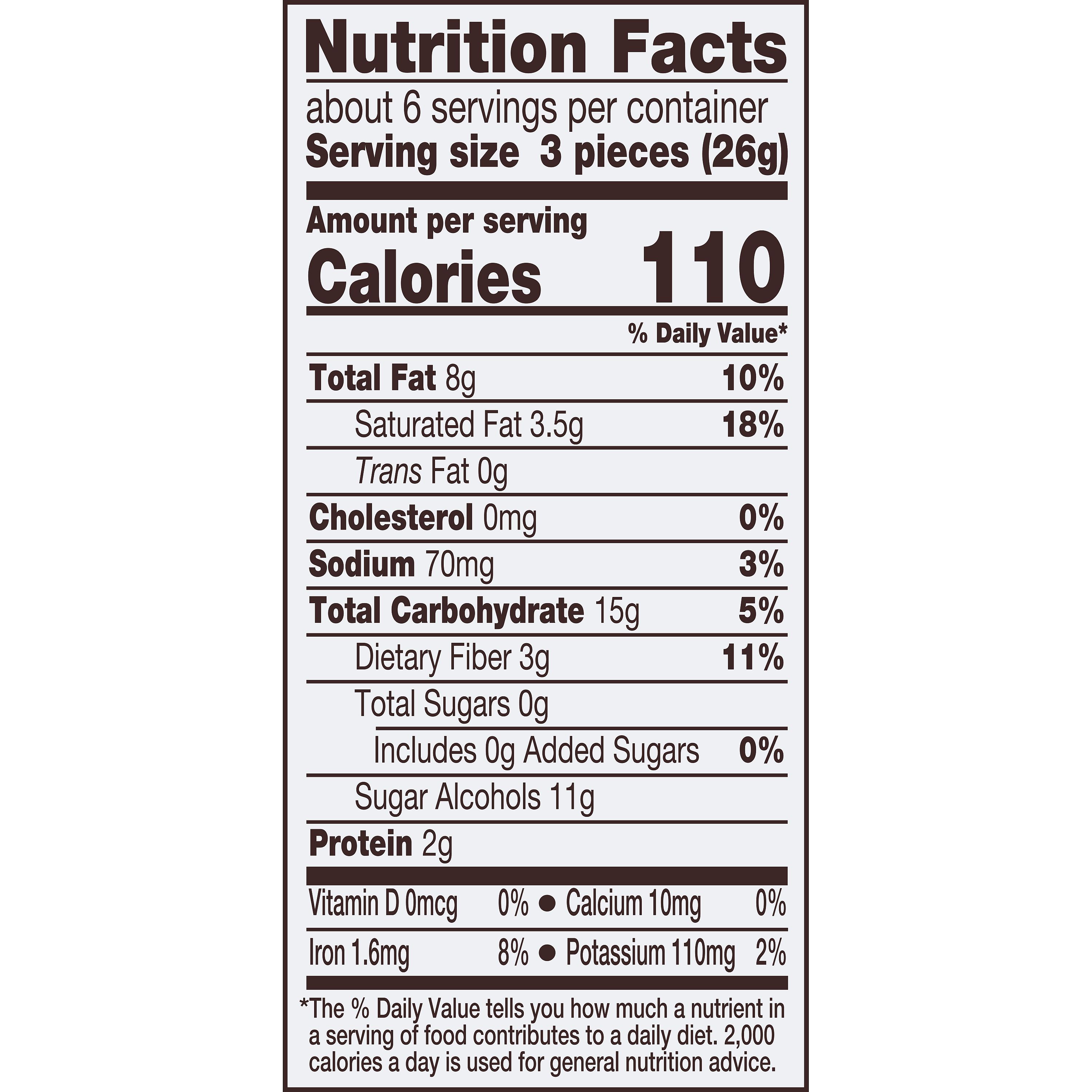 REESE'S Zero Sugar Miniatures Dark Chocolate Peanut Butter Cups Candy Bag, 5.1 oz $6.99
