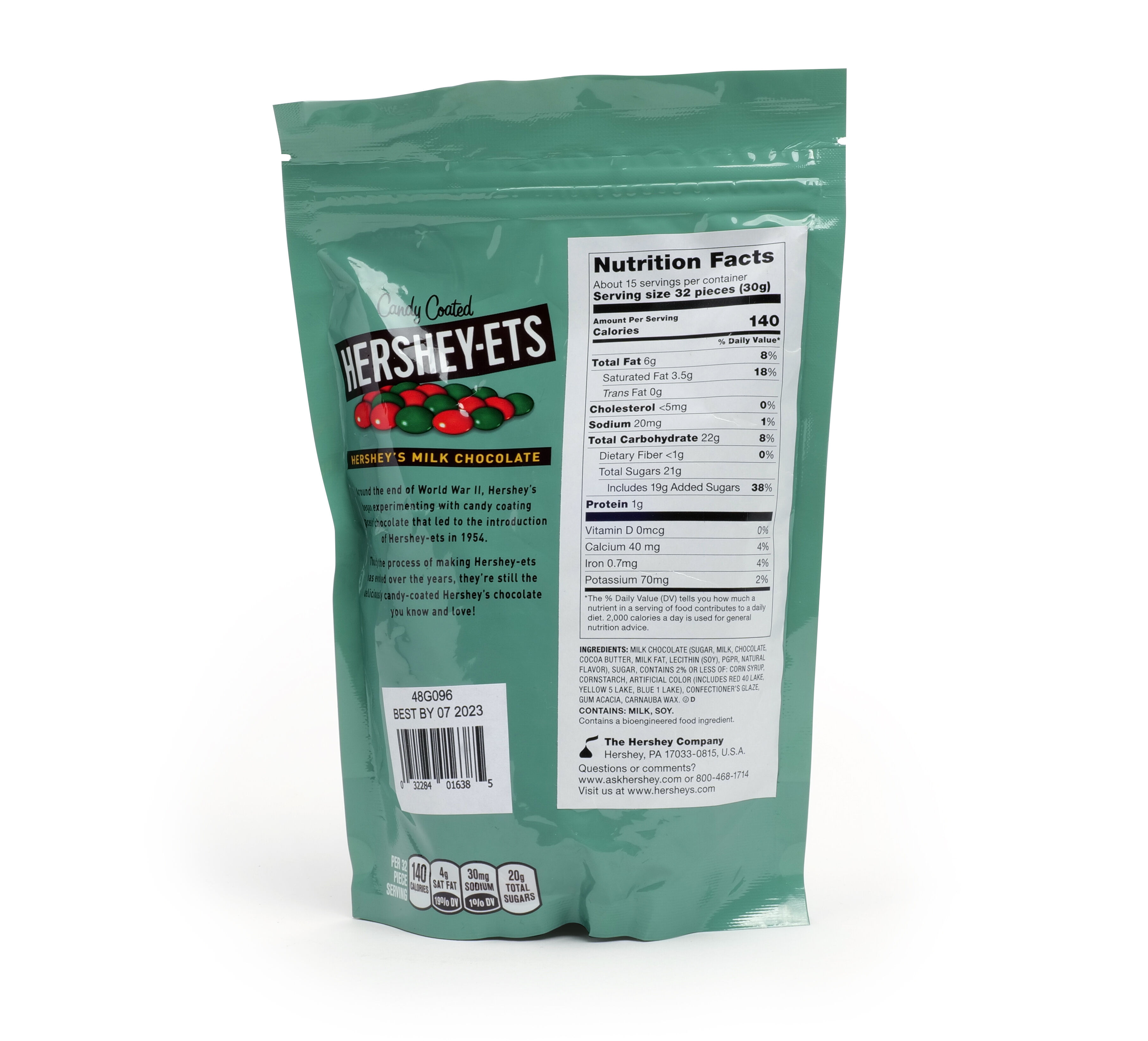 HERSHEY'S HERSHEY-ETS Holiday Candy Coated Milk Chocolate Candy 16oz Bag $12.99