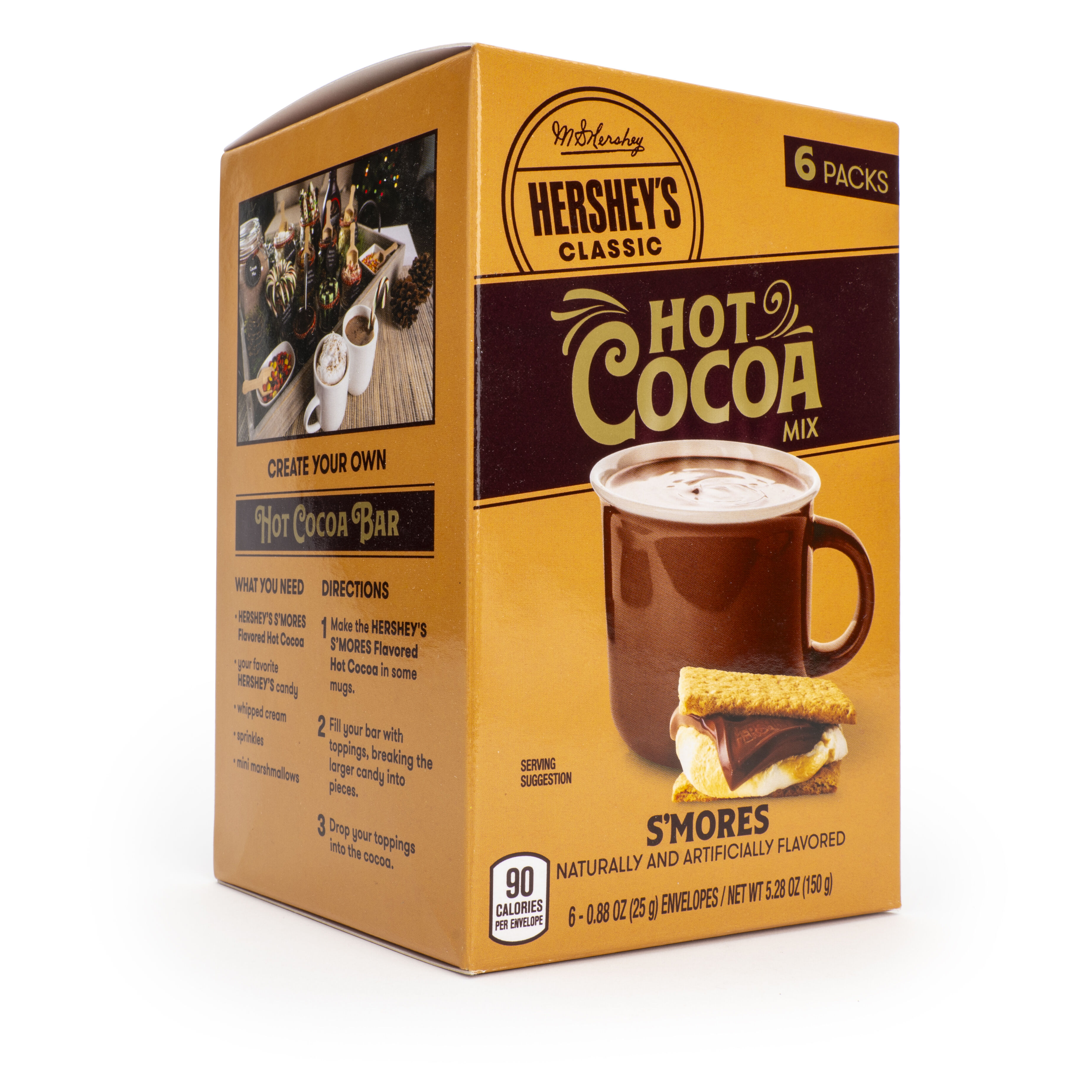 HERSHEY'S S'MORES Hot Cocoa Mix, 0.88oz (6 Count) $9.99