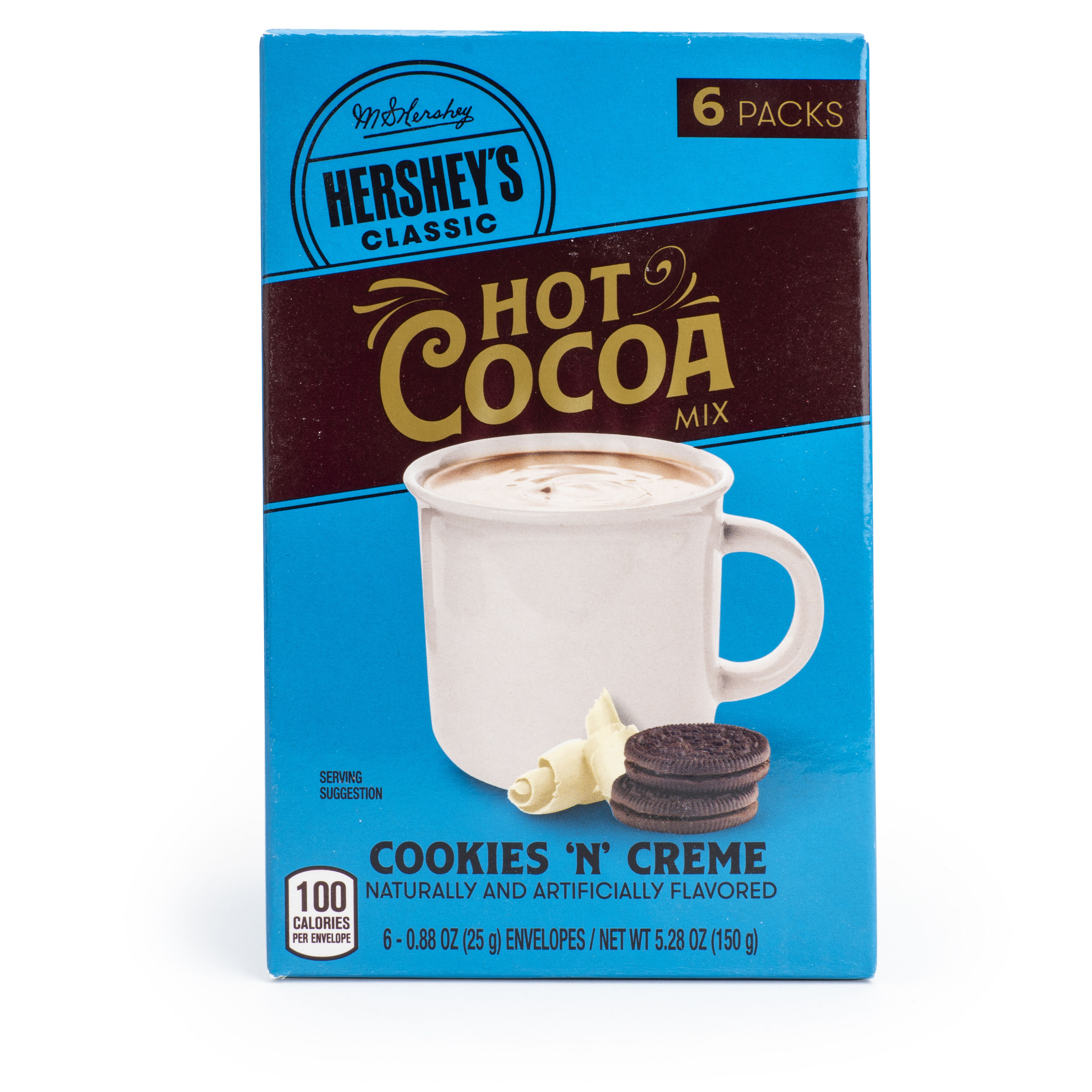 HERSHEY'S Cookies 'n' Cream Hot Cocoa Mix, 0.88oz (6 Count) $9.99