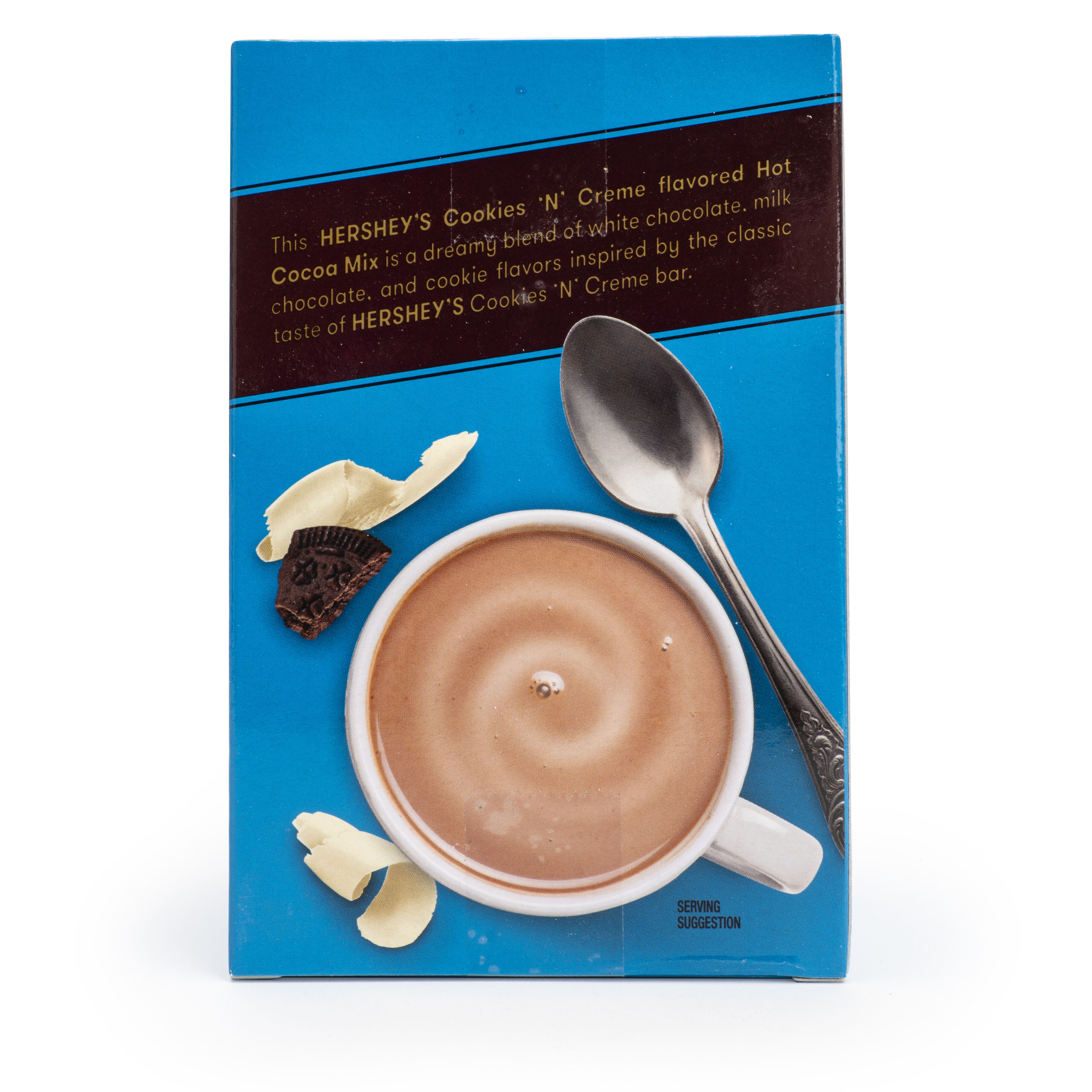 HERSHEY'S Cookies 'n' Cream Hot Cocoa Mix, 0.88oz (6 Count) $9.99 5 HERSHEY'S Cookies 'n' Cream Hot Cocoa Mix, 0.88oz (6 Count) $9.99