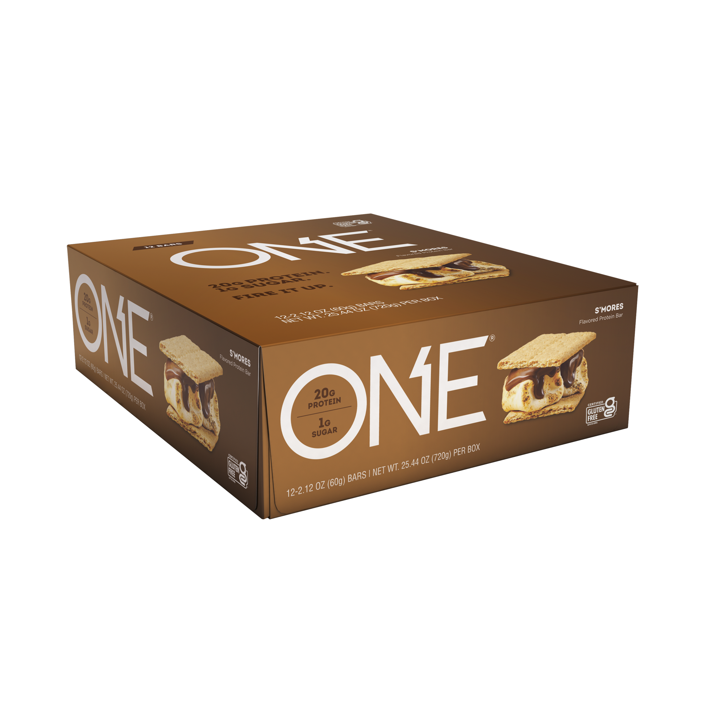 ONE S'mores Flavored Protein Bars, 2.12 oz (12 Count) $24.99