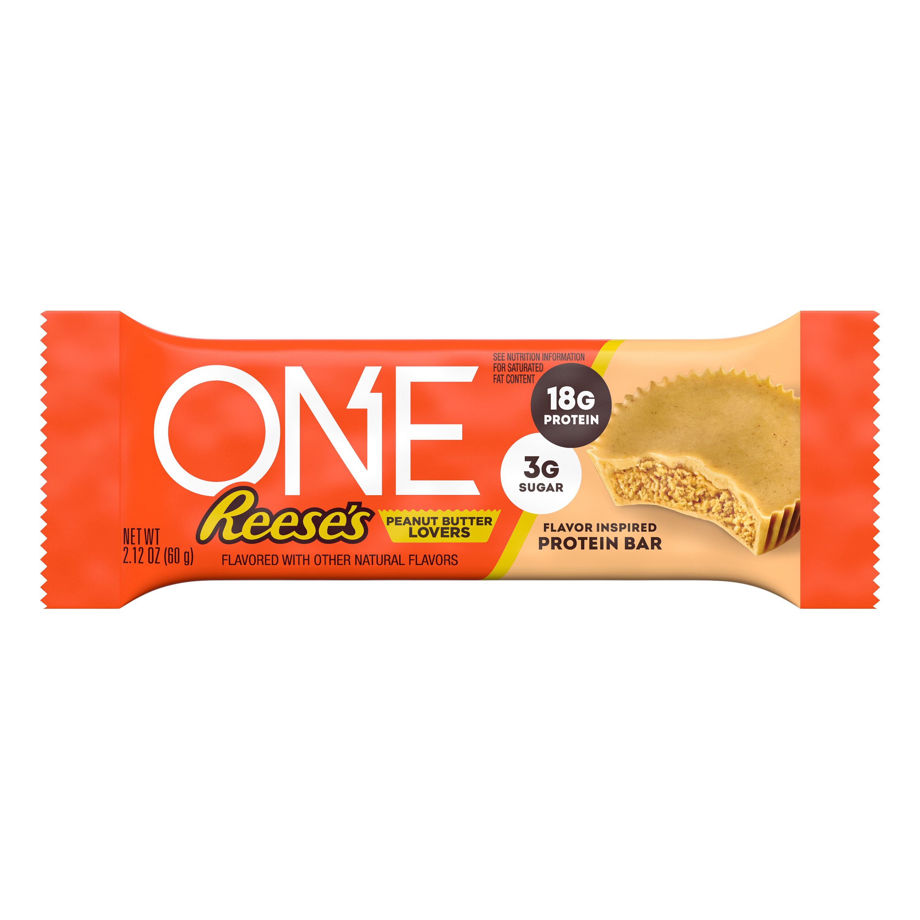 ONE REESE'S Peanut Butter Lovers Flavored Protein Bars, 2.12 oz (12 Count) $24.99 3 ONE REESE'S Peanut Butter Lovers Flavored Protein Bars, 2.12 oz (12 Count) $24.99