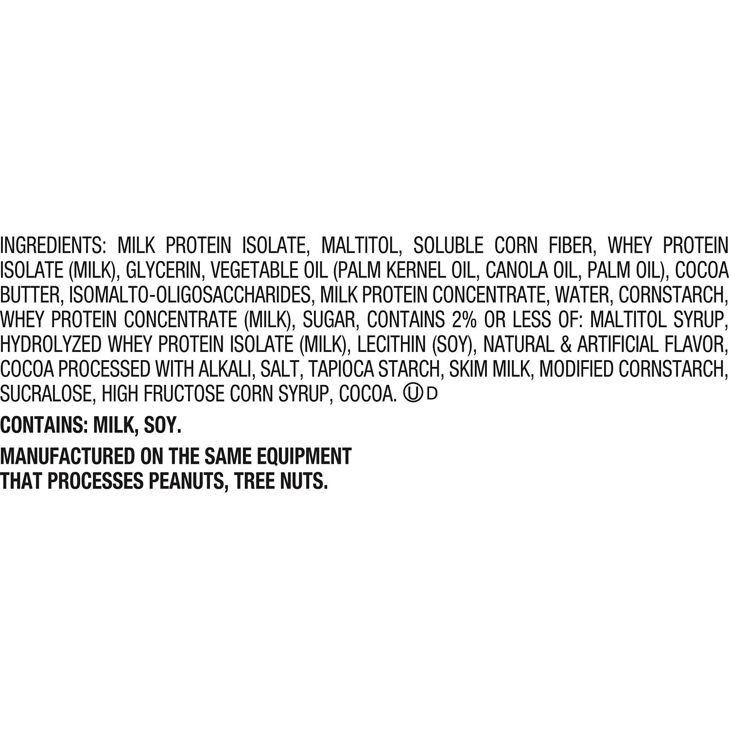 ONE HERSHEY'S Cookies 'n' Creme Flavored Protein Bars, 2.12 oz (12 Count) $24.99