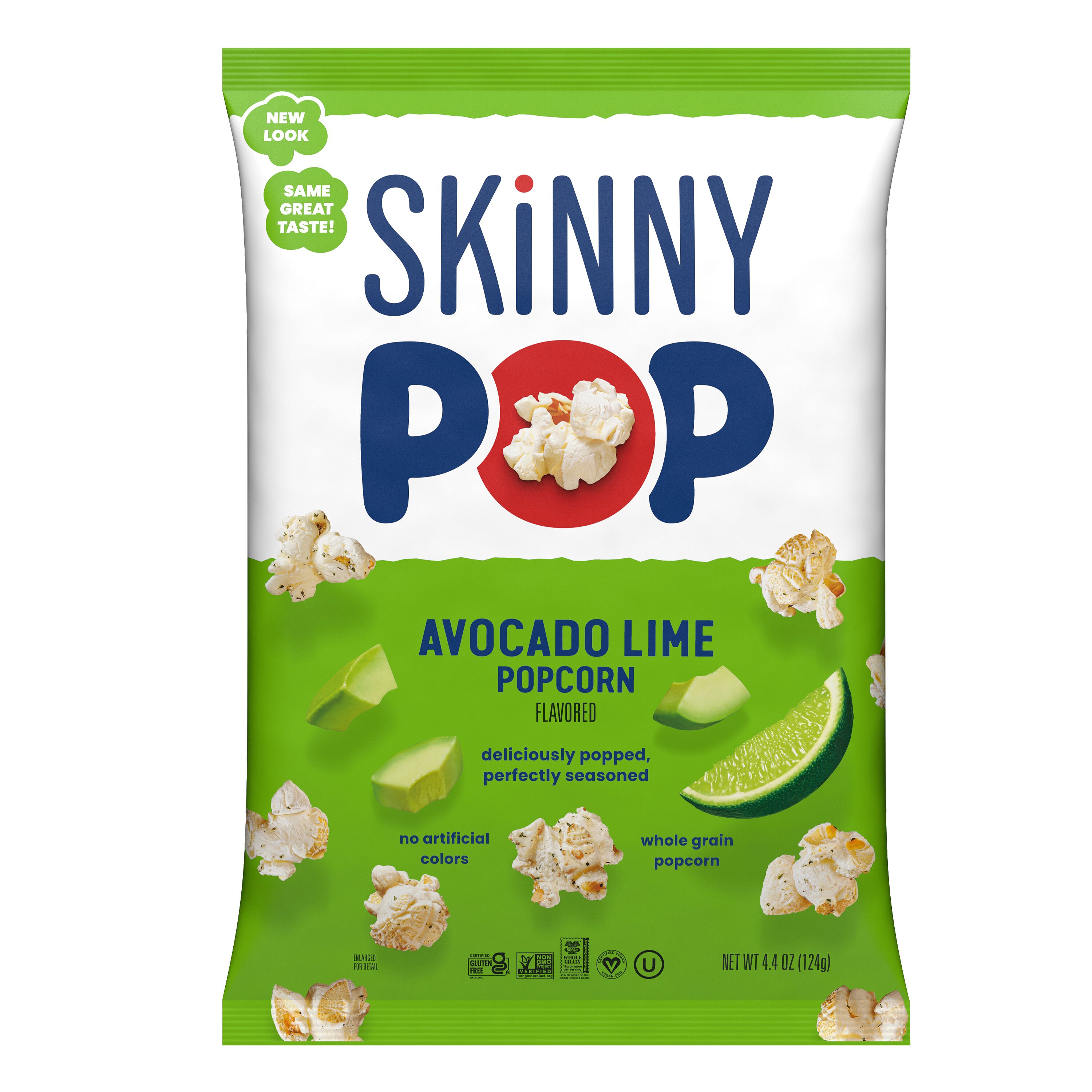 SKINNYPOP Avocado Lime Flavored Popcorn, 4.4 oz bag $3.99