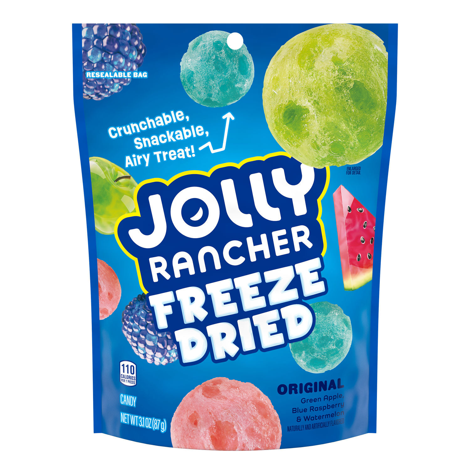 JOLLY RANCHER Freeze Dried Original Fruit Flavored Candy Bag, 3.1 oz $5.99