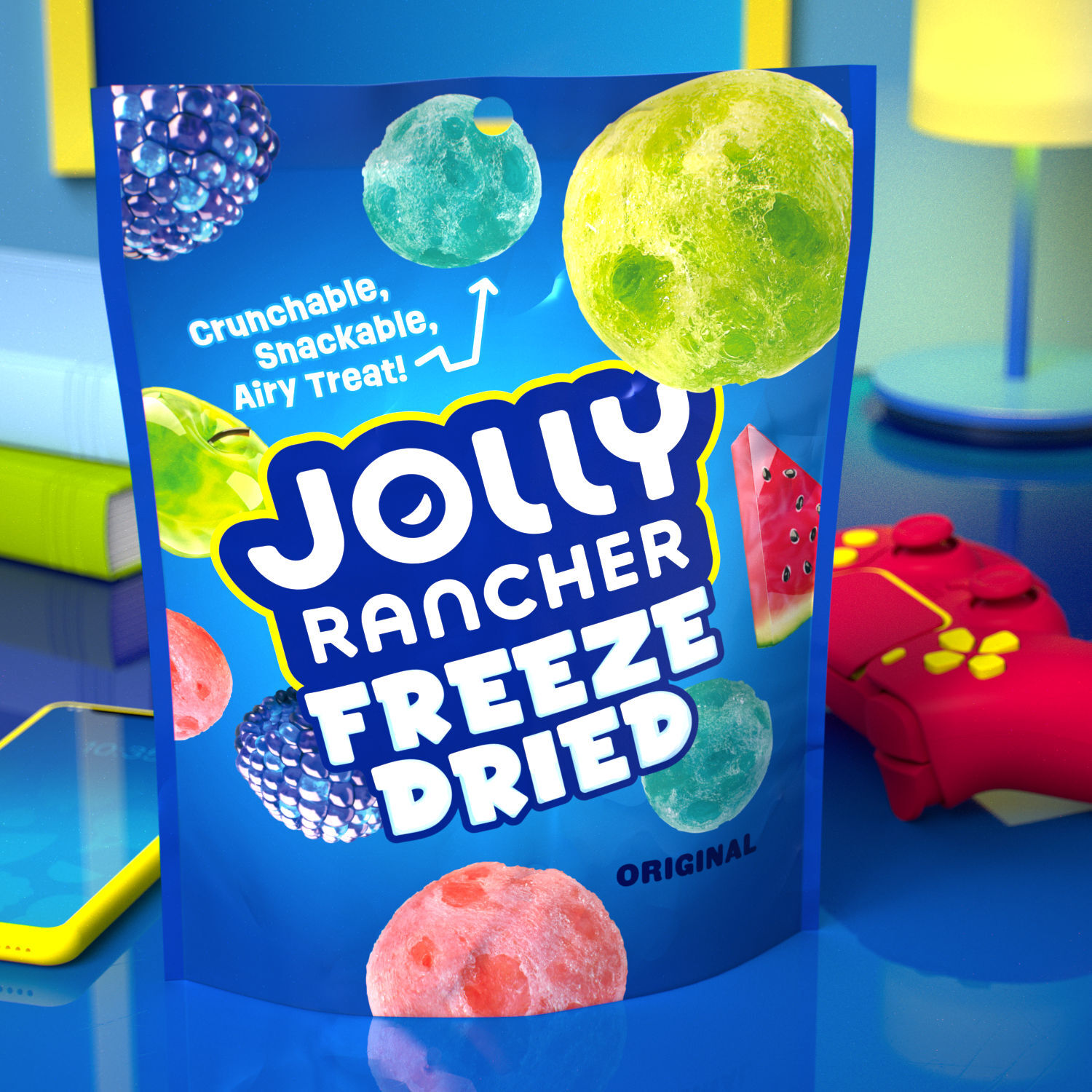 JOLLY RANCHER Freeze Dried Original Fruit Flavored Candy Bag, 3.1 oz $5.99