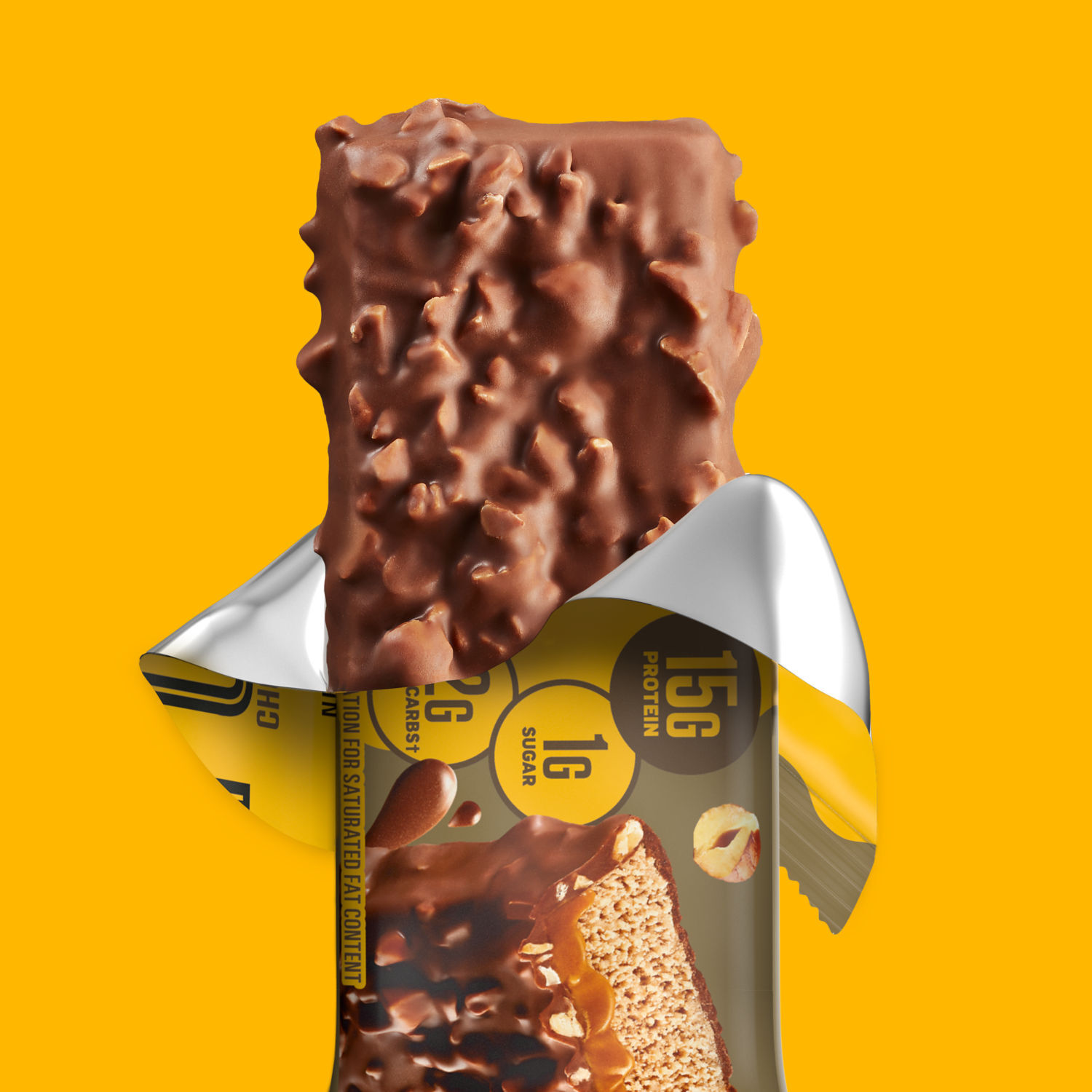 FULFIL Chocolate Hazelnut Flavored Protein Bars, 1.41 oz (12 Count) $24.99