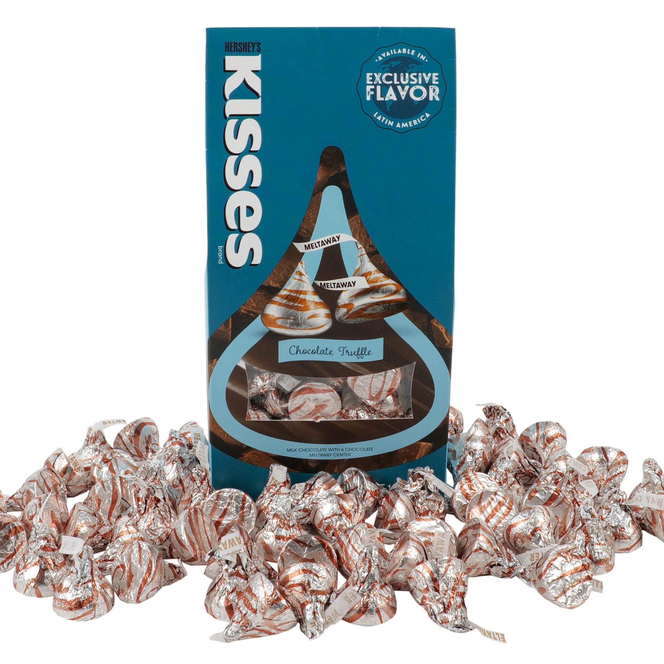 HERSHEY'S KISSES Flavors of The World Chocolate Truffle 10oz Pouch $9.99