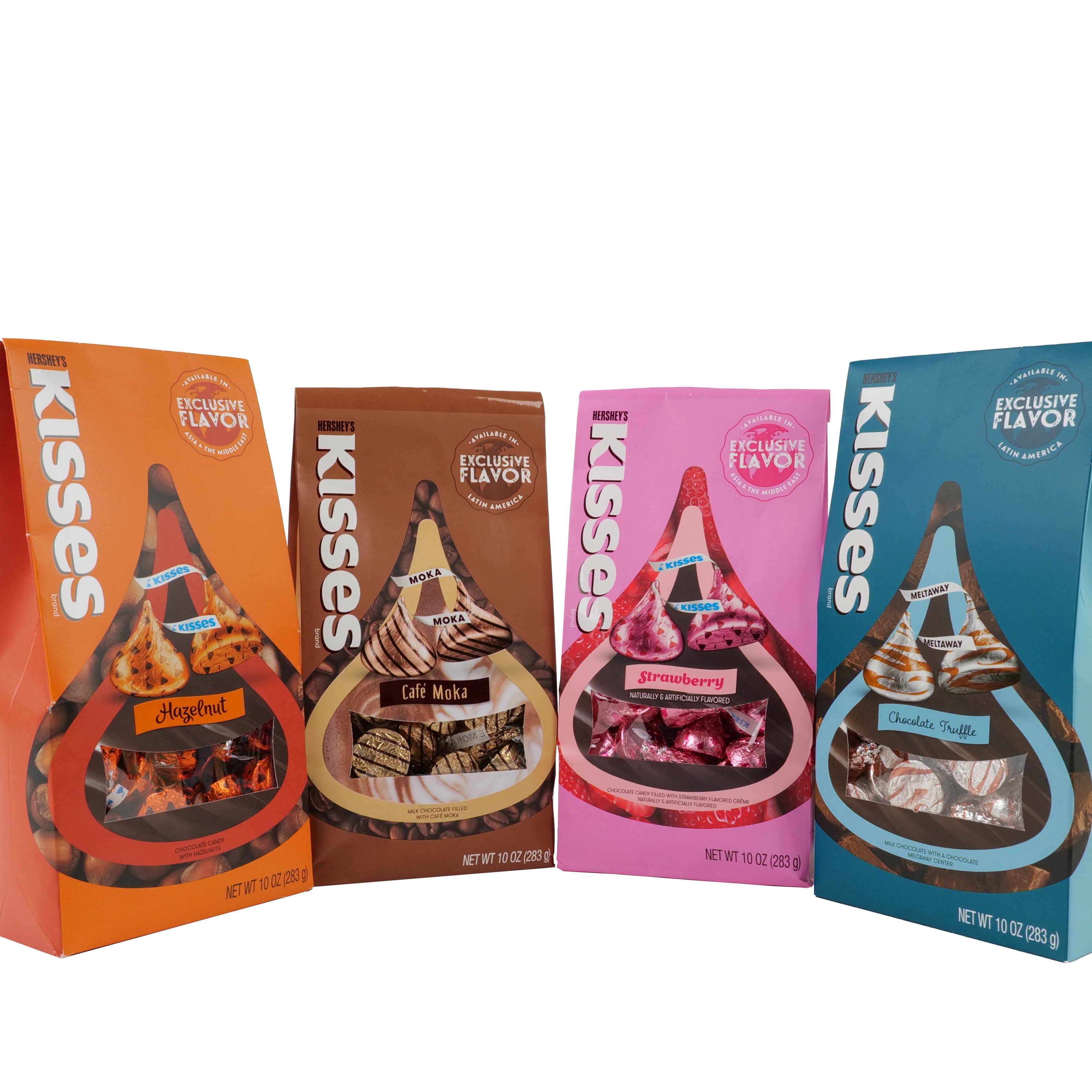 HERSHEY'S KISSES Flavors of The World Chocolate Truffle 10oz Pouch $9.99 5 HERSHEY'S KISSES Flavors of The World Chocolate Truffle 10oz Pouch $9.99