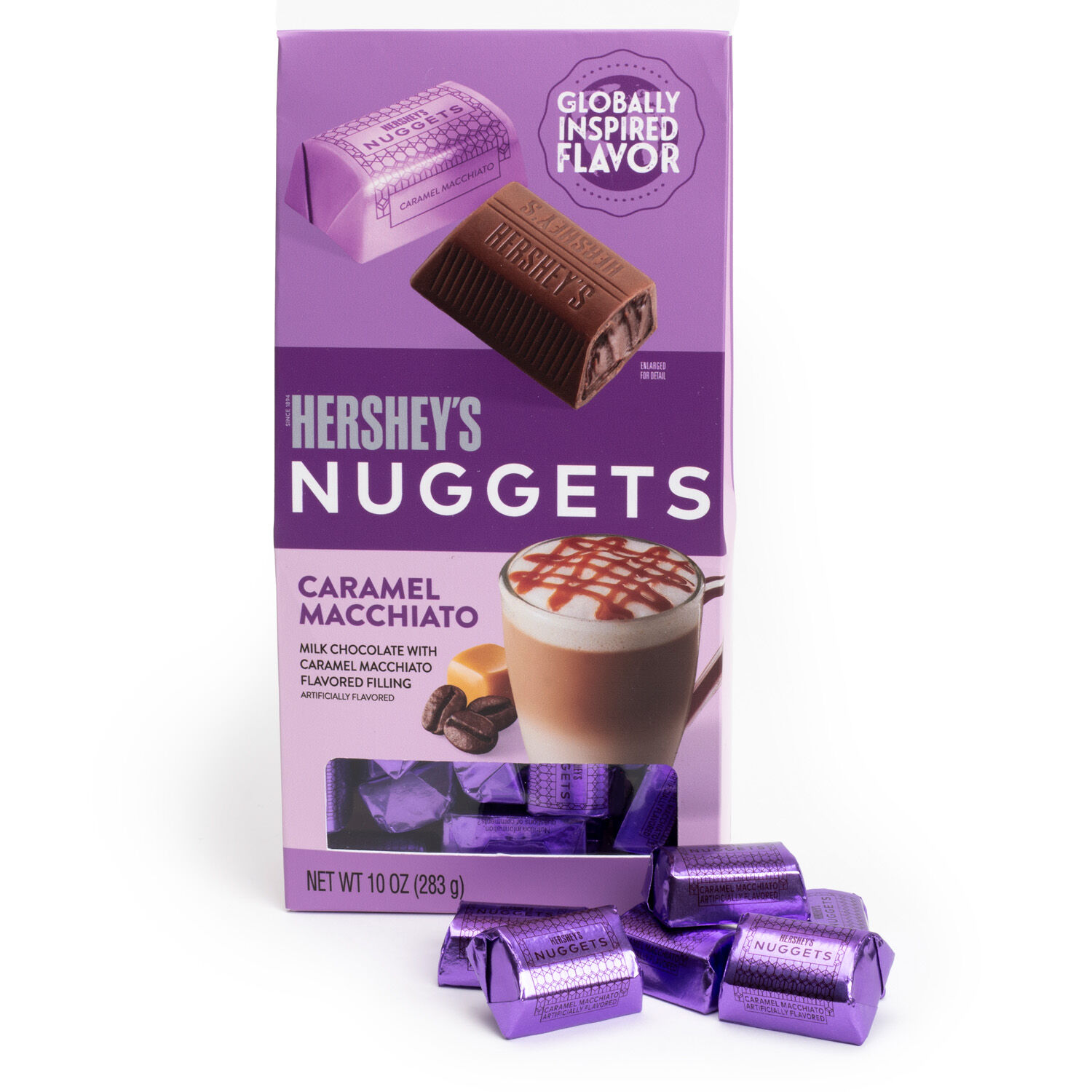 HERSHEY'S NUGGETS Caramel Macchiato Flavored Chocolates, 10oz Pouch $9.99
