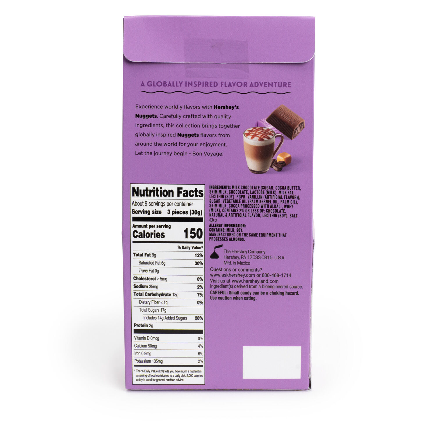 HERSHEY'S NUGGETS Caramel Macchiato Flavored Chocolates, 10oz Pouch $9.99