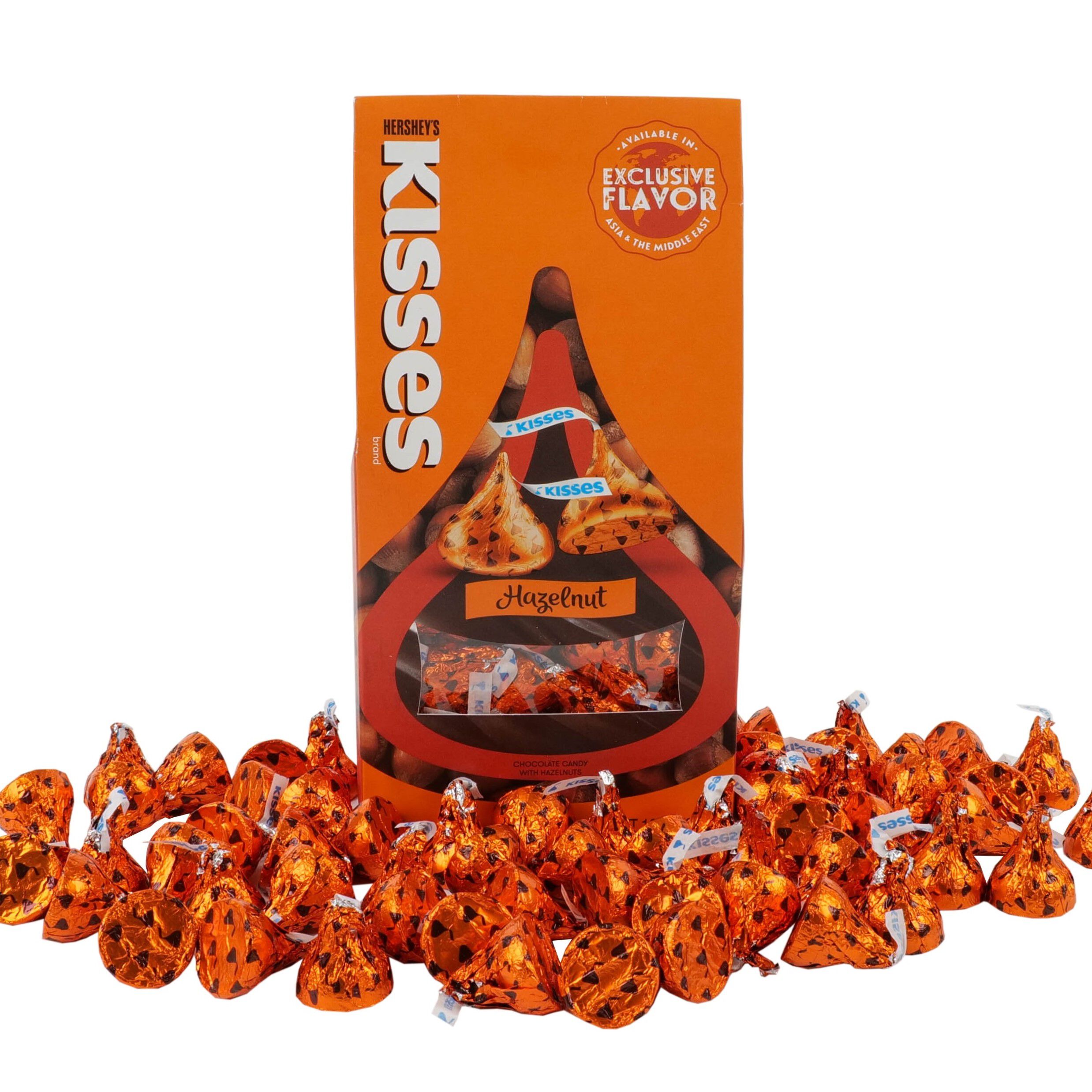 HERSHEY'S KISSES Flavors of The World Hazelnut 10oz Pouch $9.99