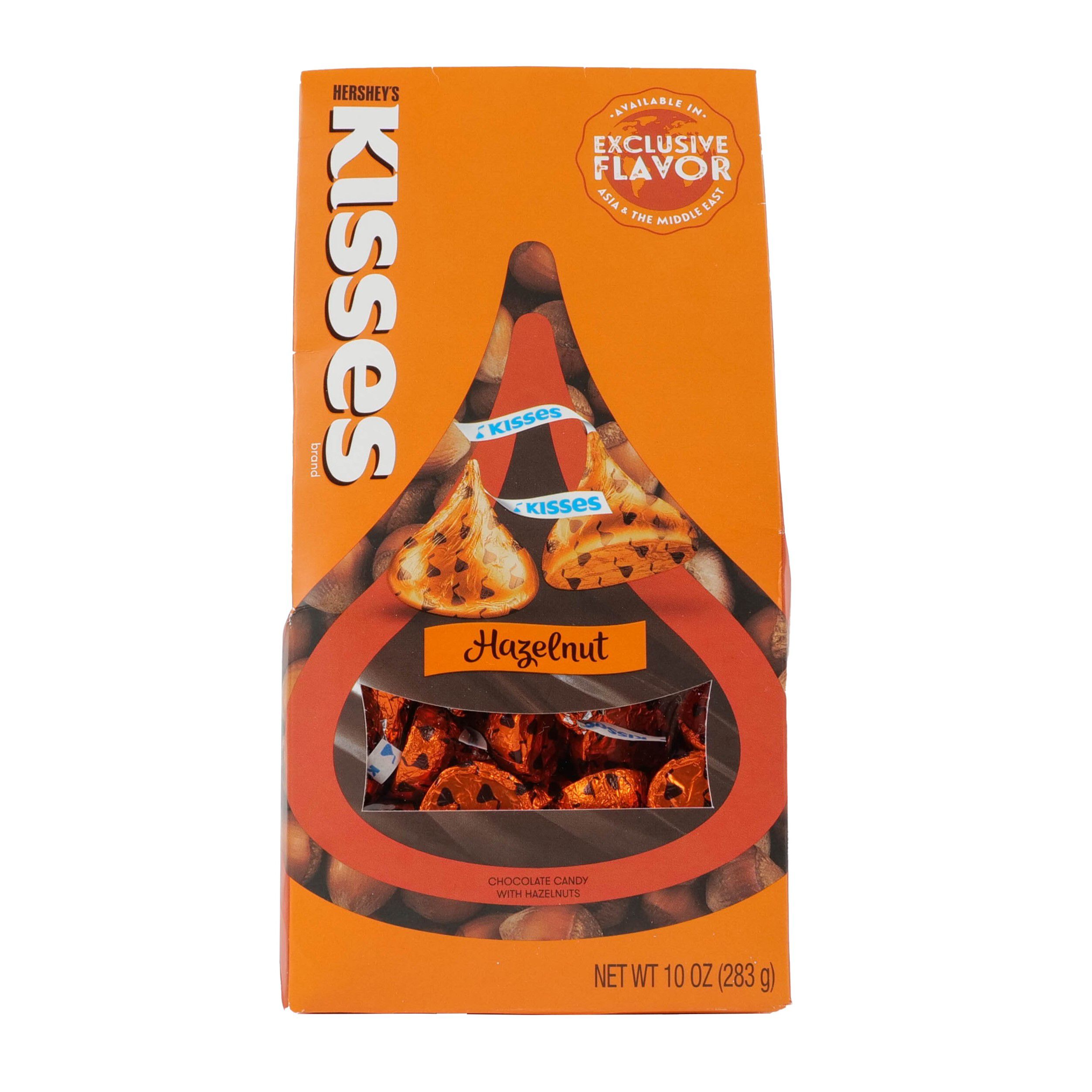 HERSHEY'S KISSES Flavors of The World Hazelnut 10oz Pouch $9.99 5 HERSHEY'S KISSES Flavors of The World Hazelnut 10oz Pouch $9.99