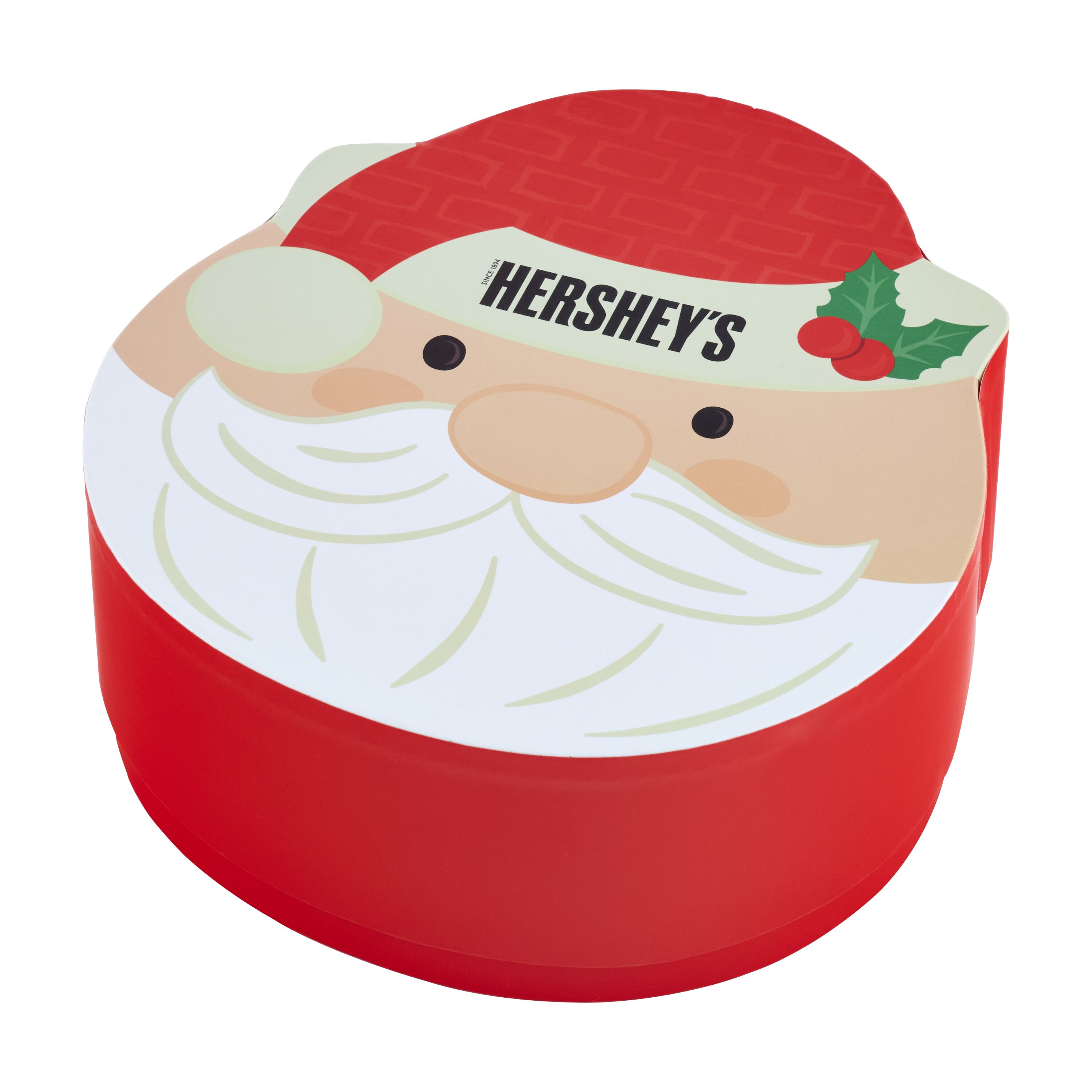 HERSHEY'S Assorted Snack Size Santas Filled Santa Shaped Holiday Gift Box, 1 lb $29.99