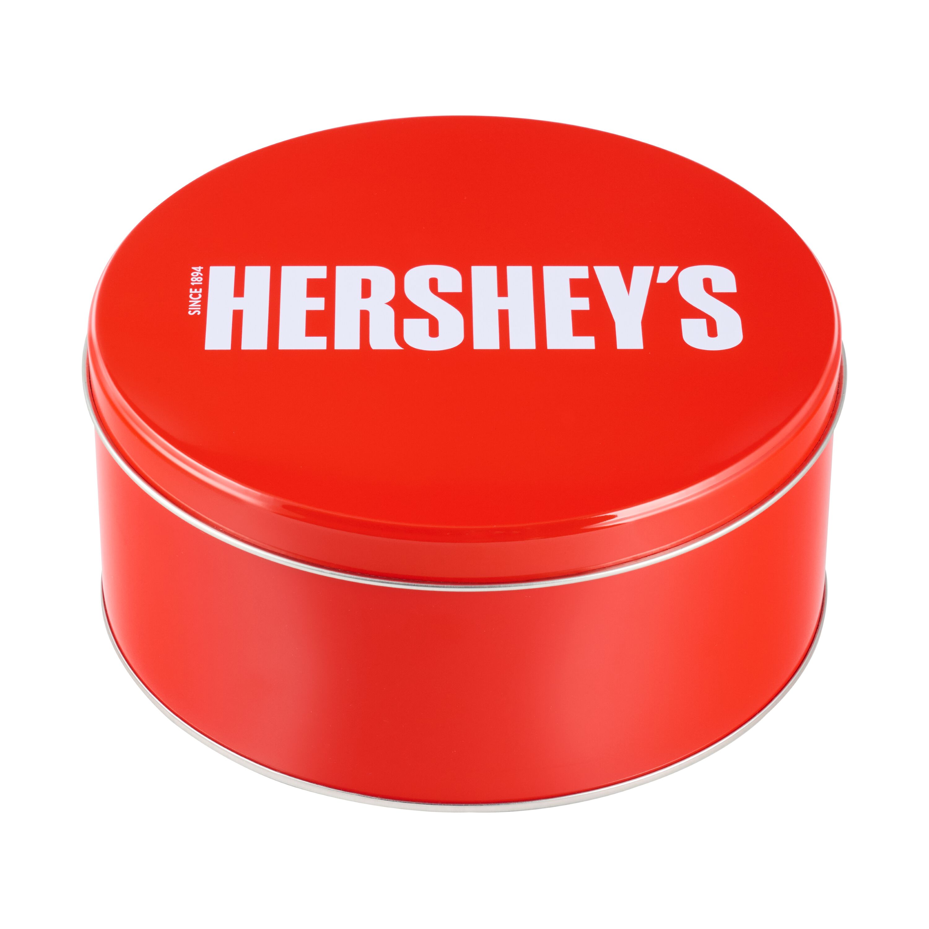 HERSHEY'S KISSES Trio Red Holiday Gift Tin, 36 oz $29.99