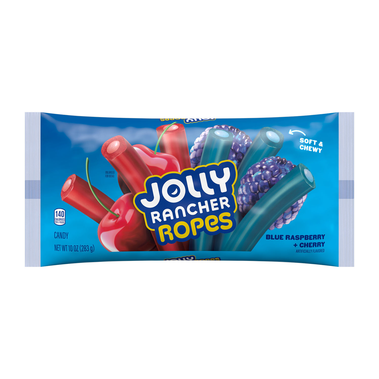 JOLLY RANCHER Ropes Blue Raspberry and Cherry Flavored Candy Bag, 10 oz $3.99
