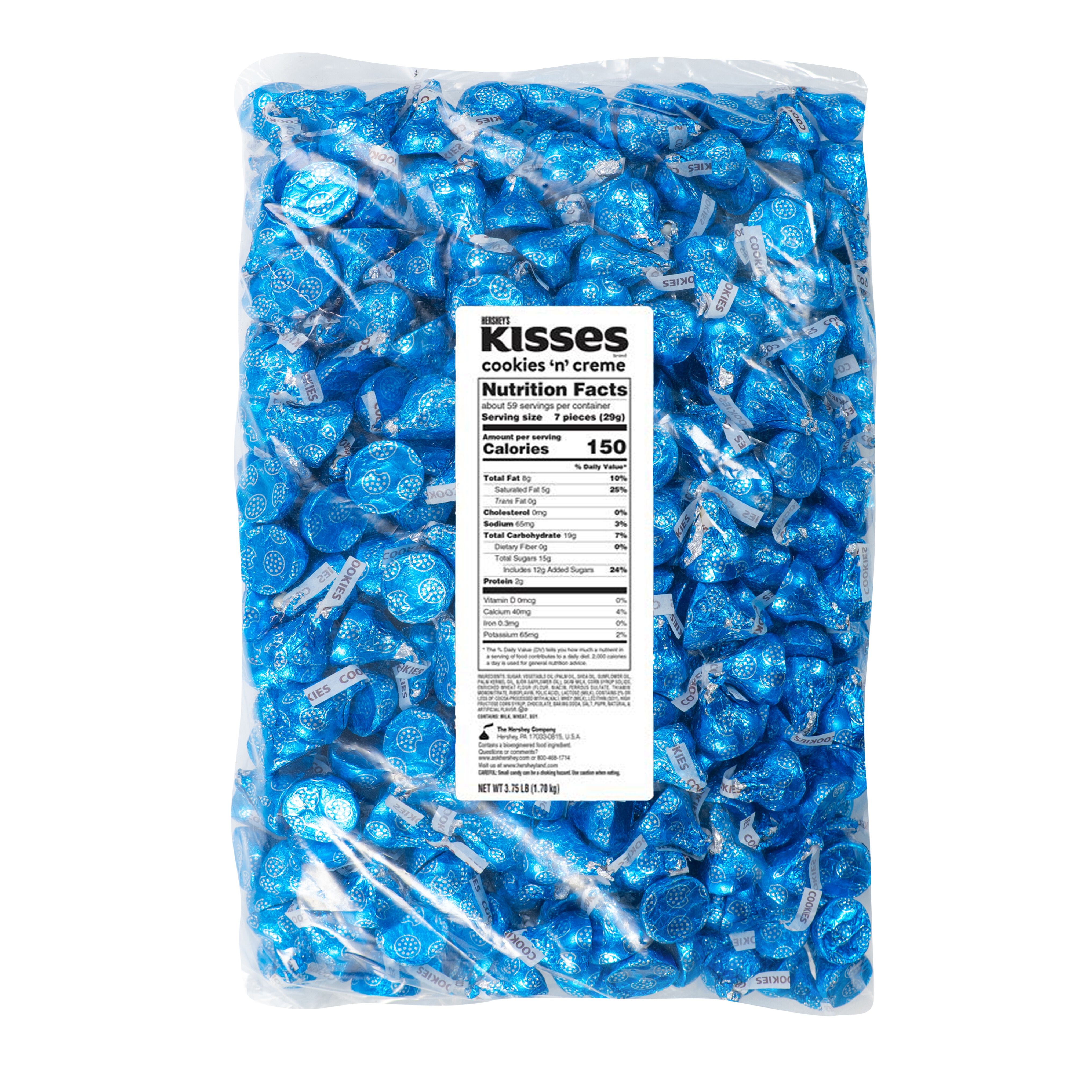 HERSHEY’S KISSES Cookies ‘n’ Creme Candy 3.75 lb Bulk Bag $36.99