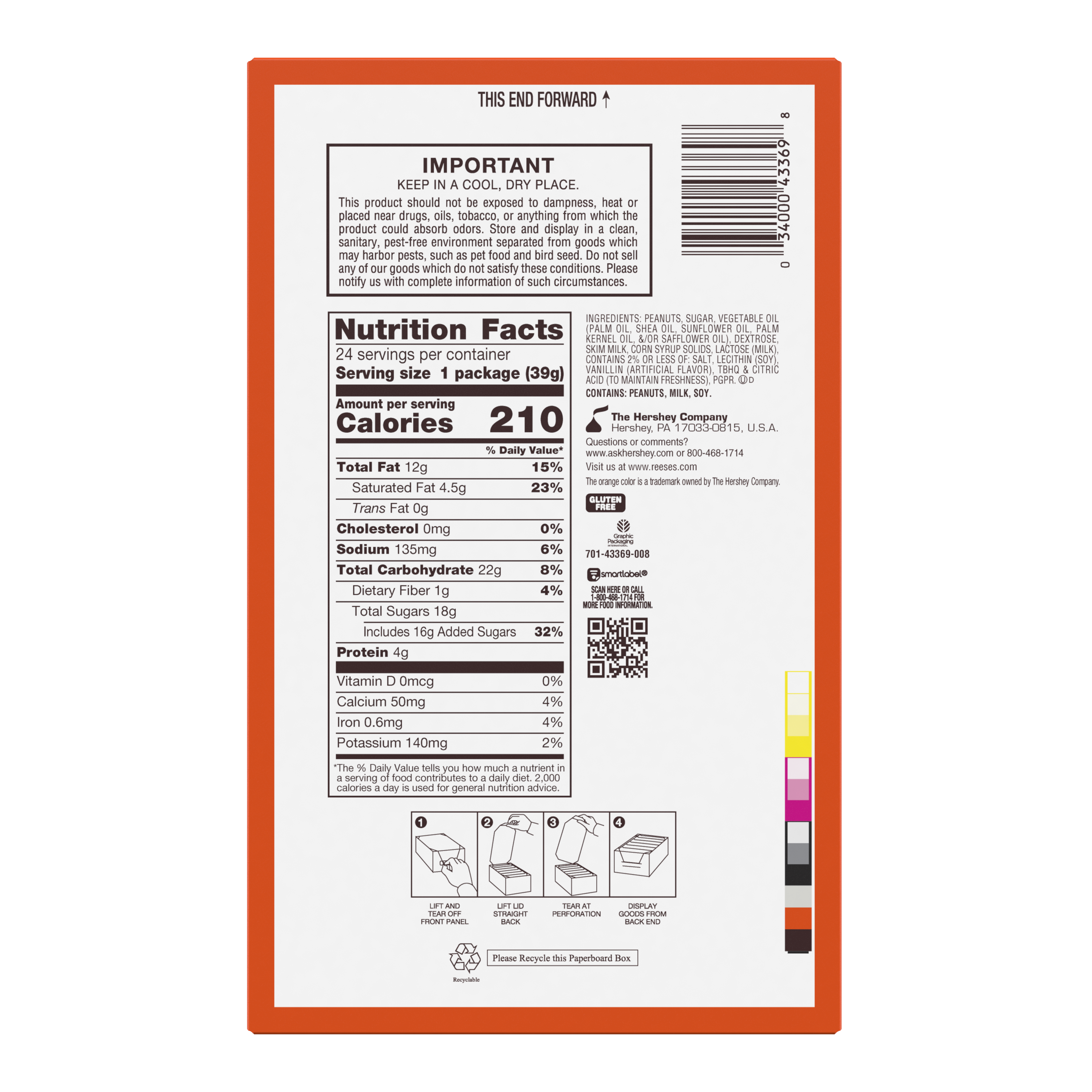 REESE'S White Creme Peanut Butter Cups, 1.39 oz (24 Count) $27.99