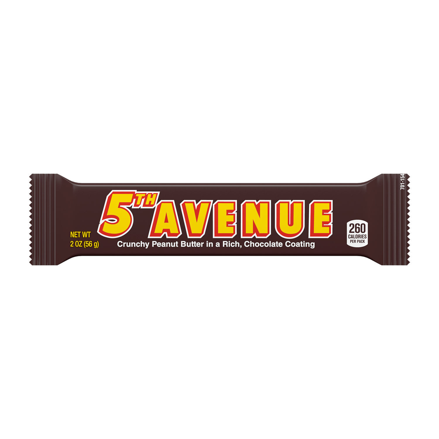 5TH AVENUE Chocolate Coated Peanut Butter Candy Bars, 2 oz (18 Count) $20.99