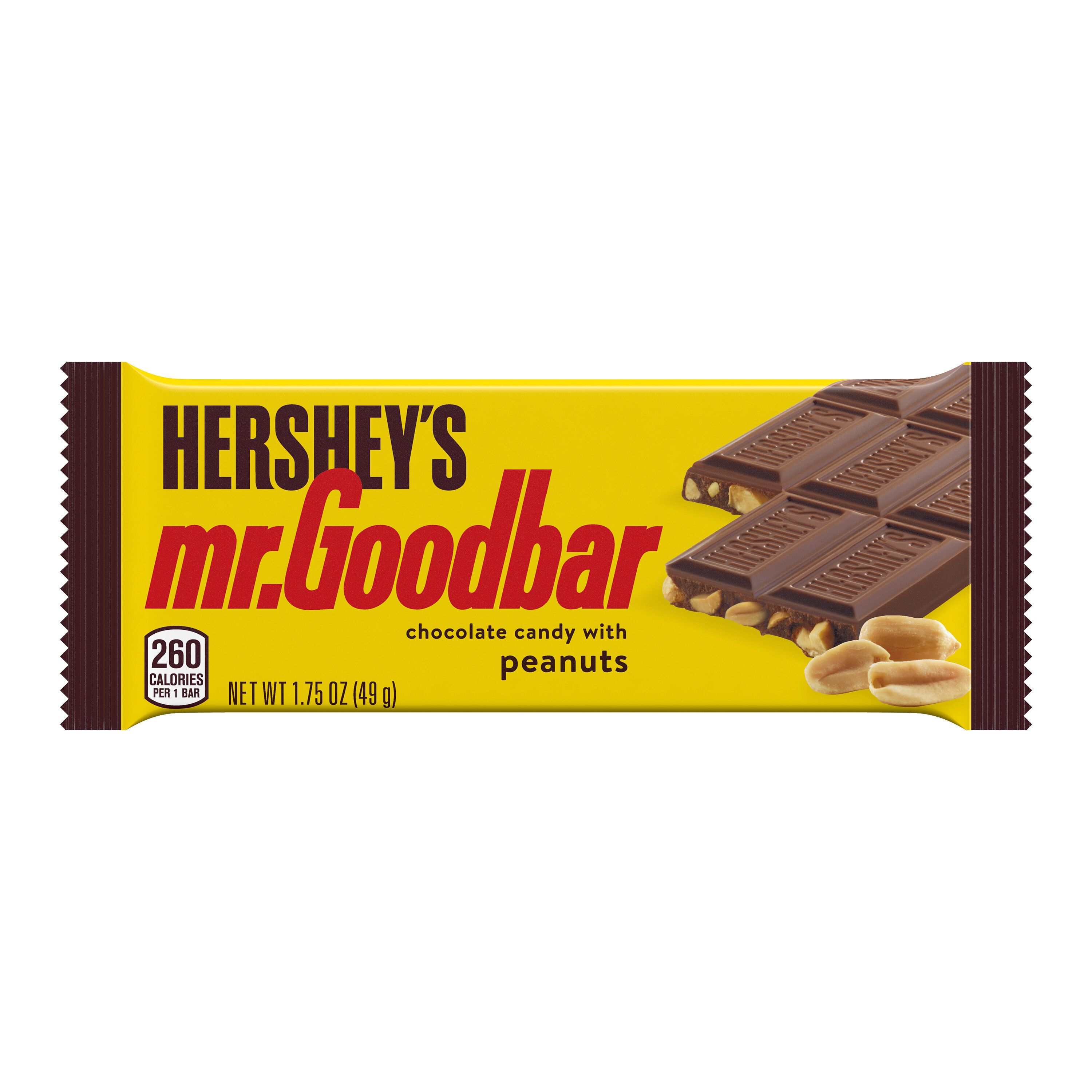 HERSHEY'S MR. GOODBAR Chocolate with Peanuts Candy Bars, 1.75 oz (36 Count) $41.99