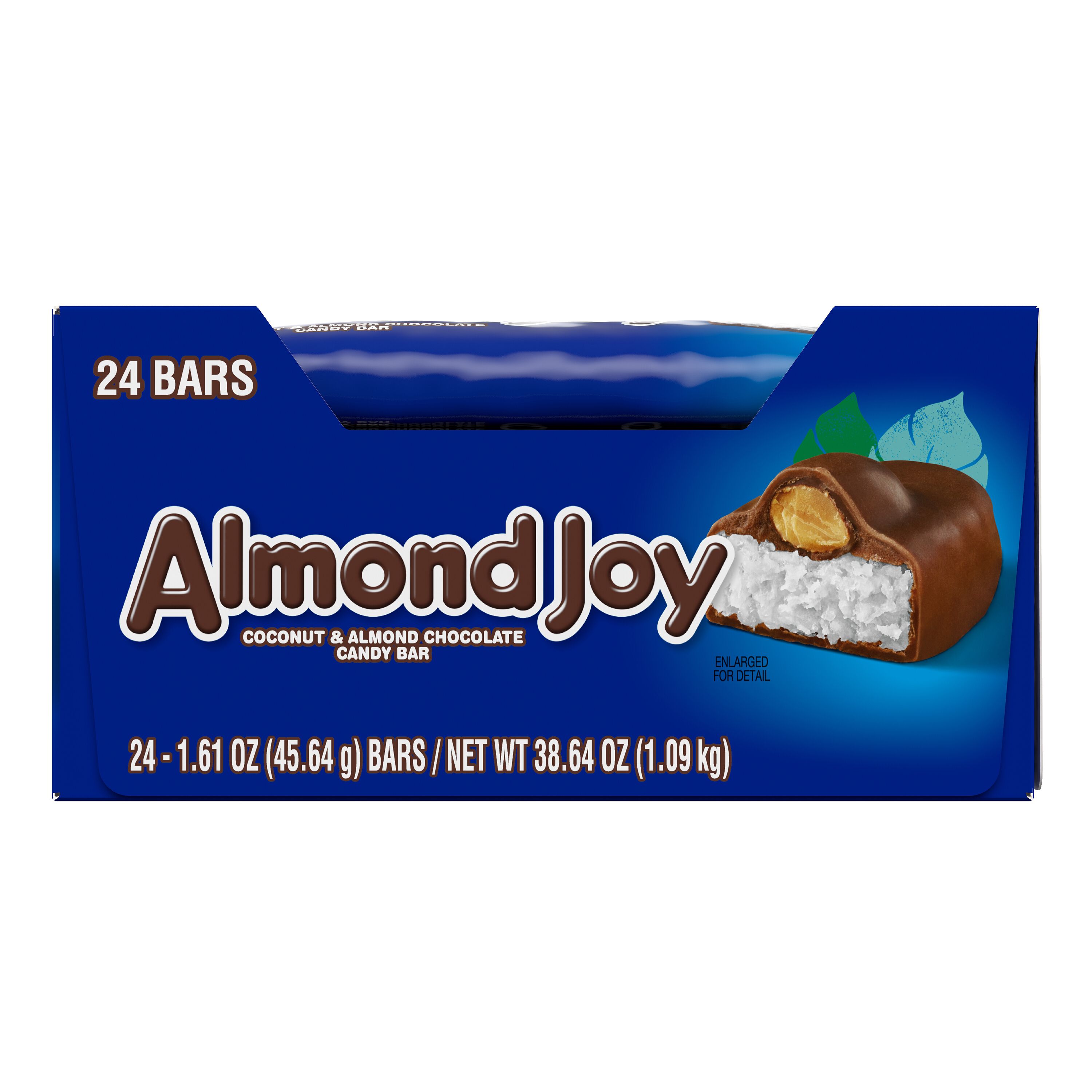 ALMOND JOY Coconut and Almond Chocolate Candy Bars, 1.61 oz (24 Count) $27.99