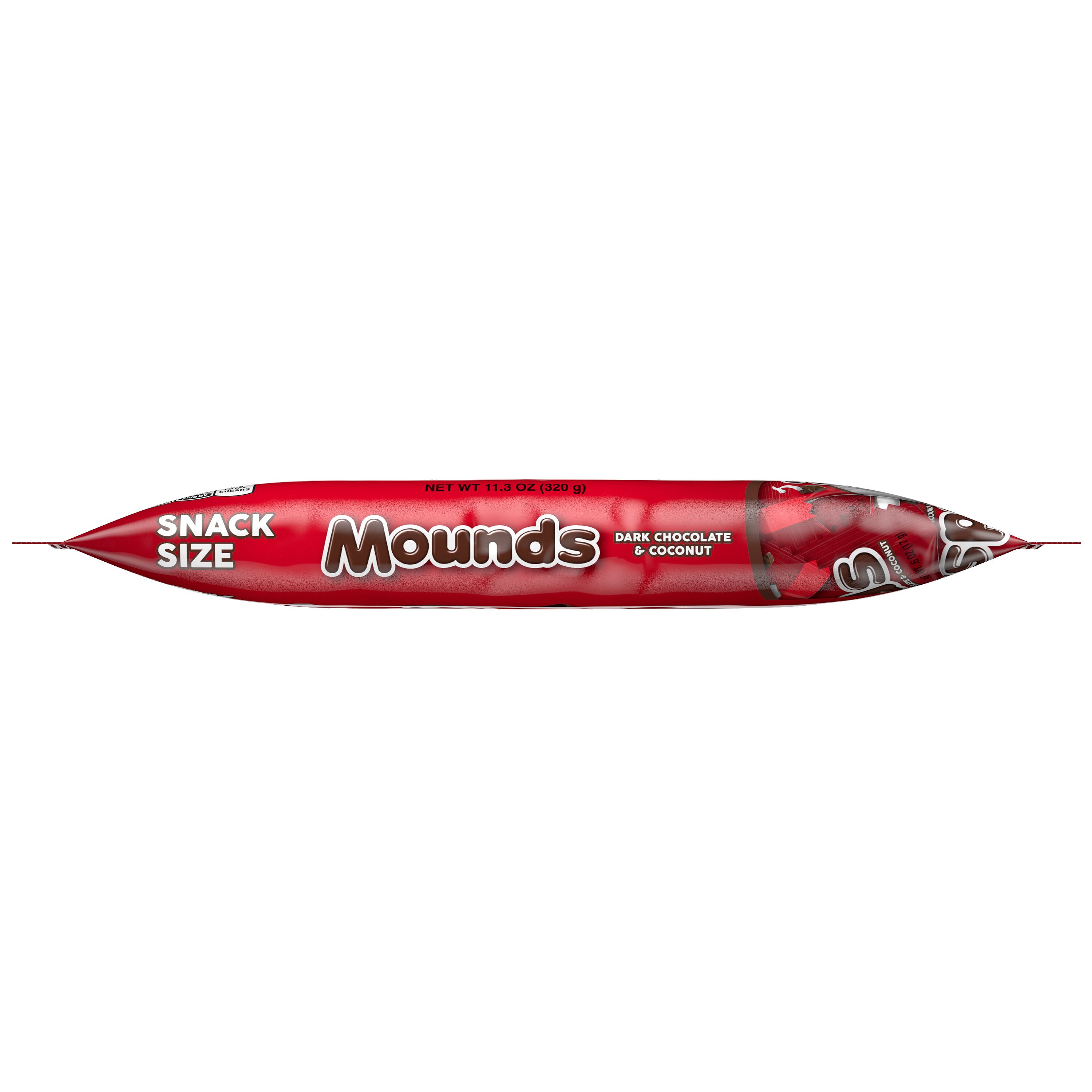 MOUNDS Dark Chocolate and Coconut Snack Size, Candy Bars Bag, 11.3 oz $5.99