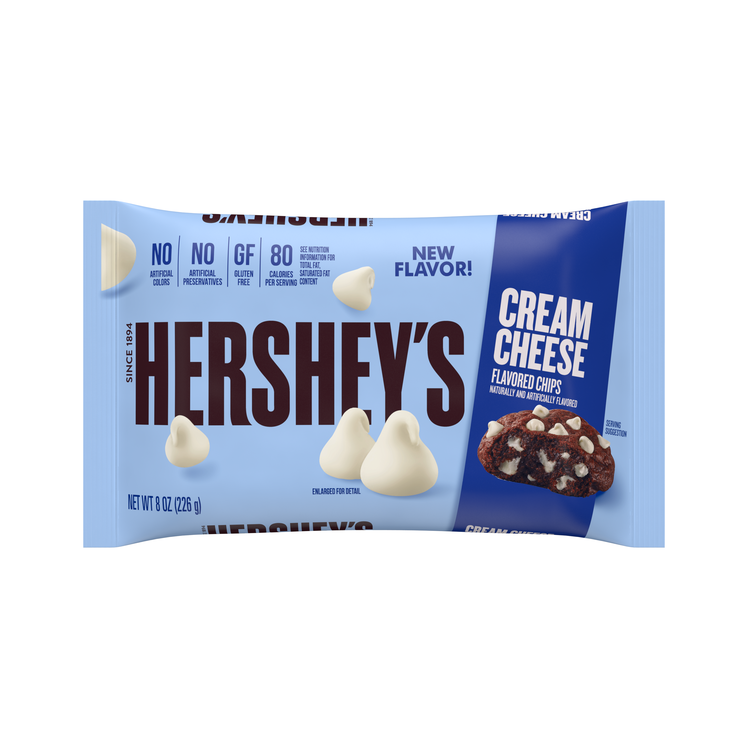 HERSHEY'S Cream Cheese Baking Chips 8.32oz $3.99