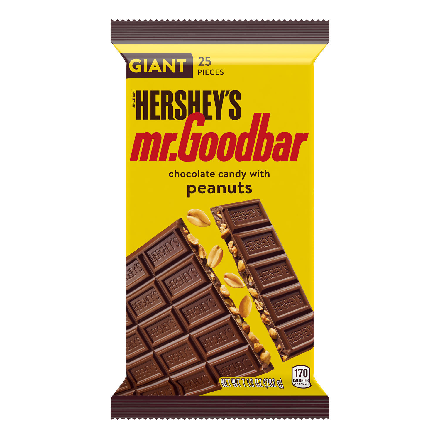 MR. GOODBAR Milk Chocolate with Peanuts Giant 7.13oz Candy Bar $3.49
